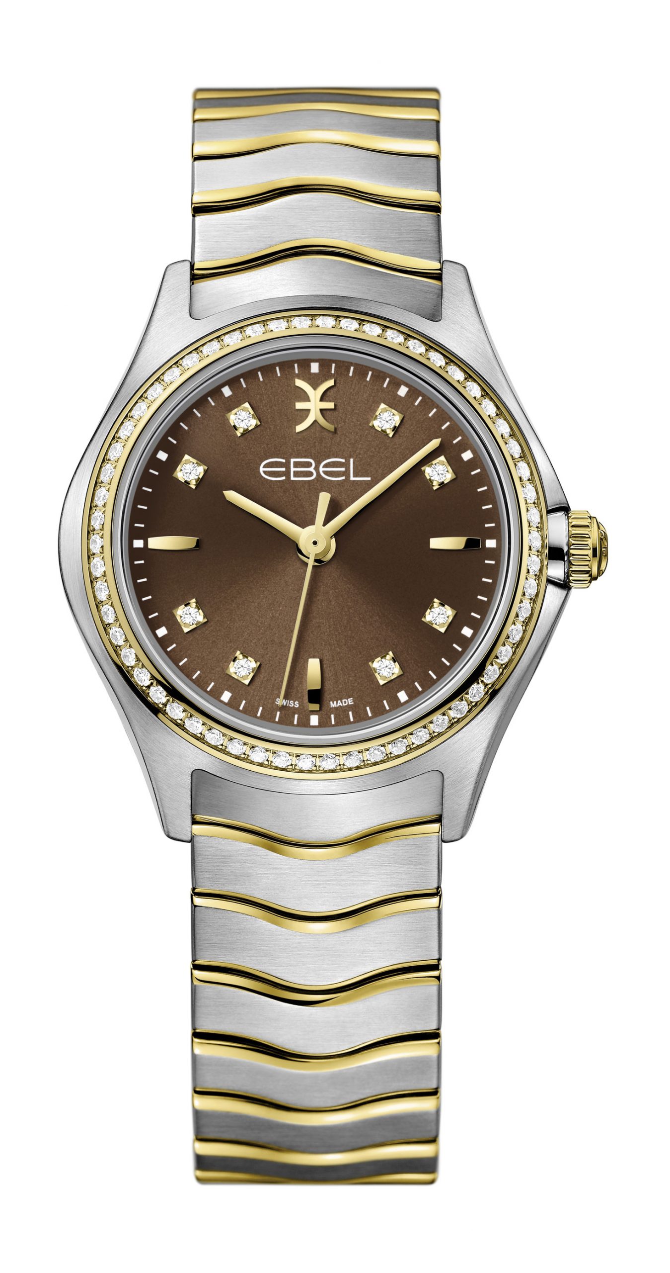 Ebel Wave luxury timepiece - detailed view