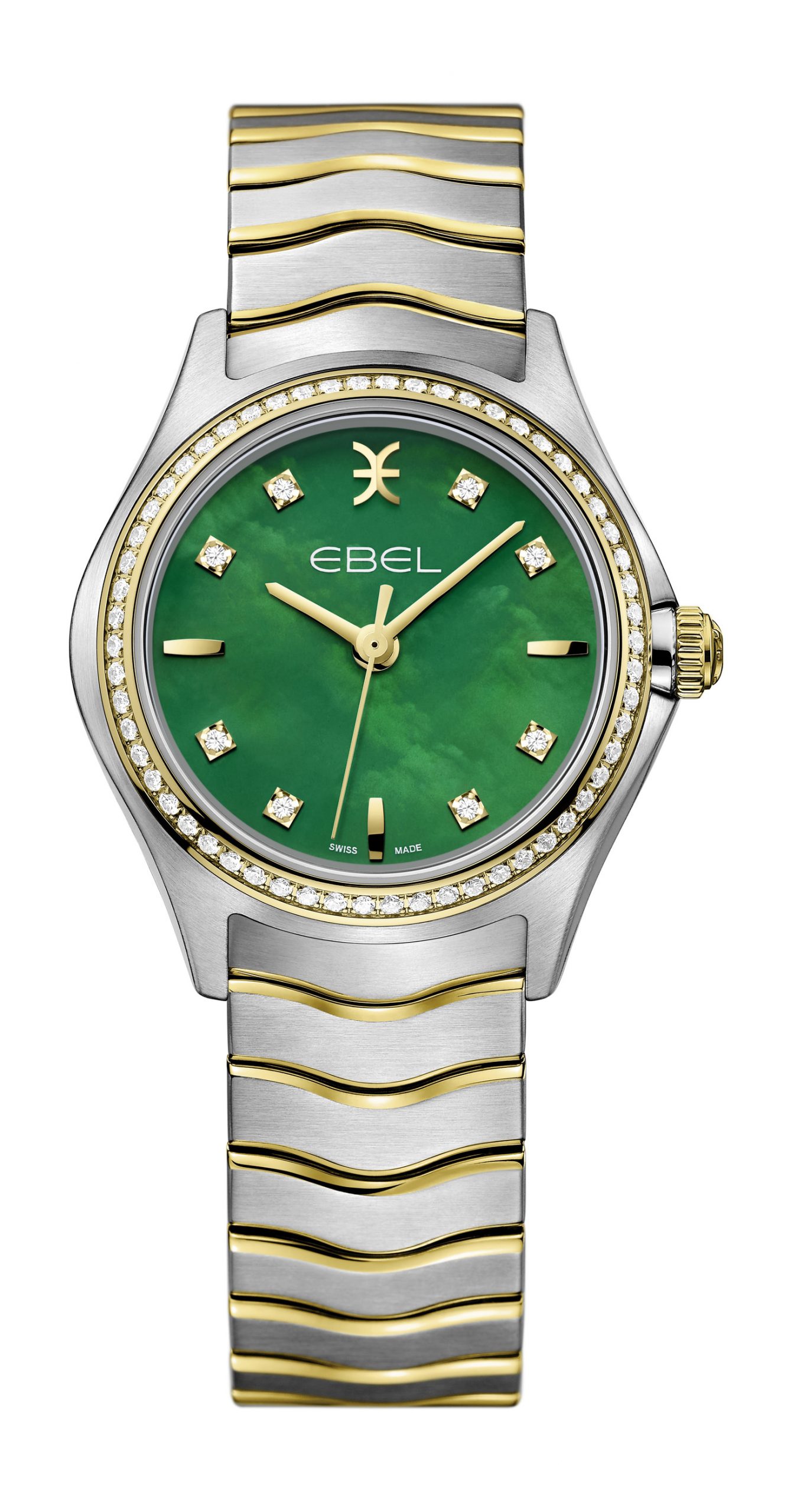 Ebel Wave luxury timepiece - detailed view