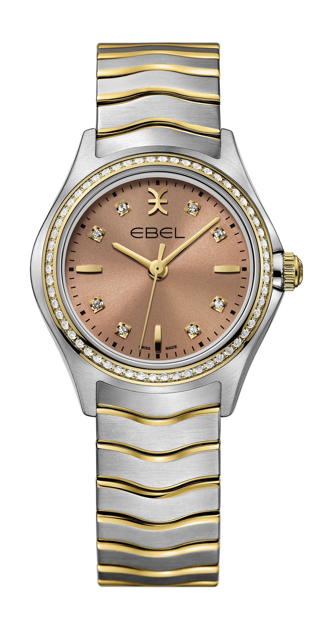 Ebel Wave luxury timepiece - detailed view