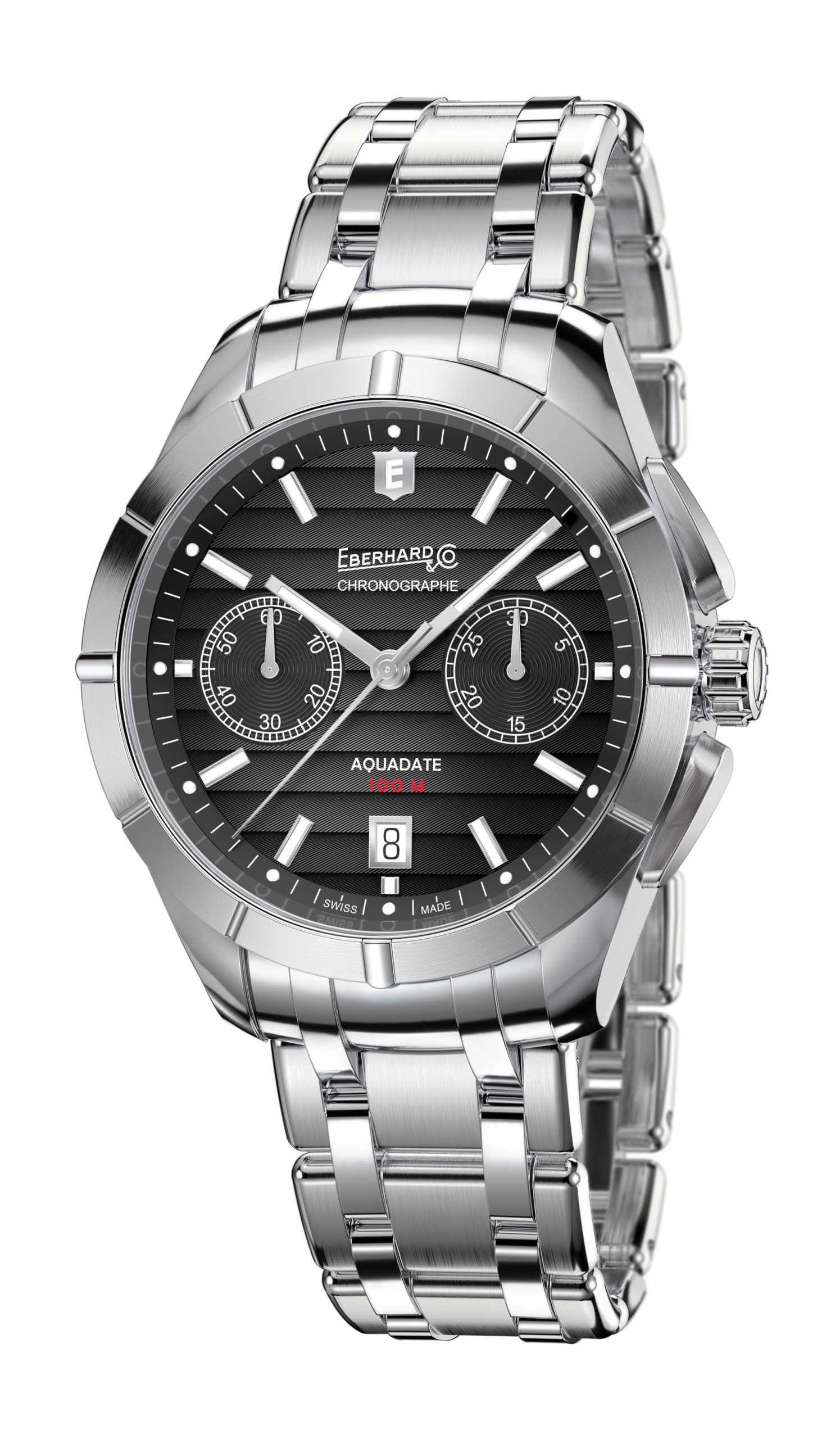 Eberhard and Co Aquadate Chrono watch