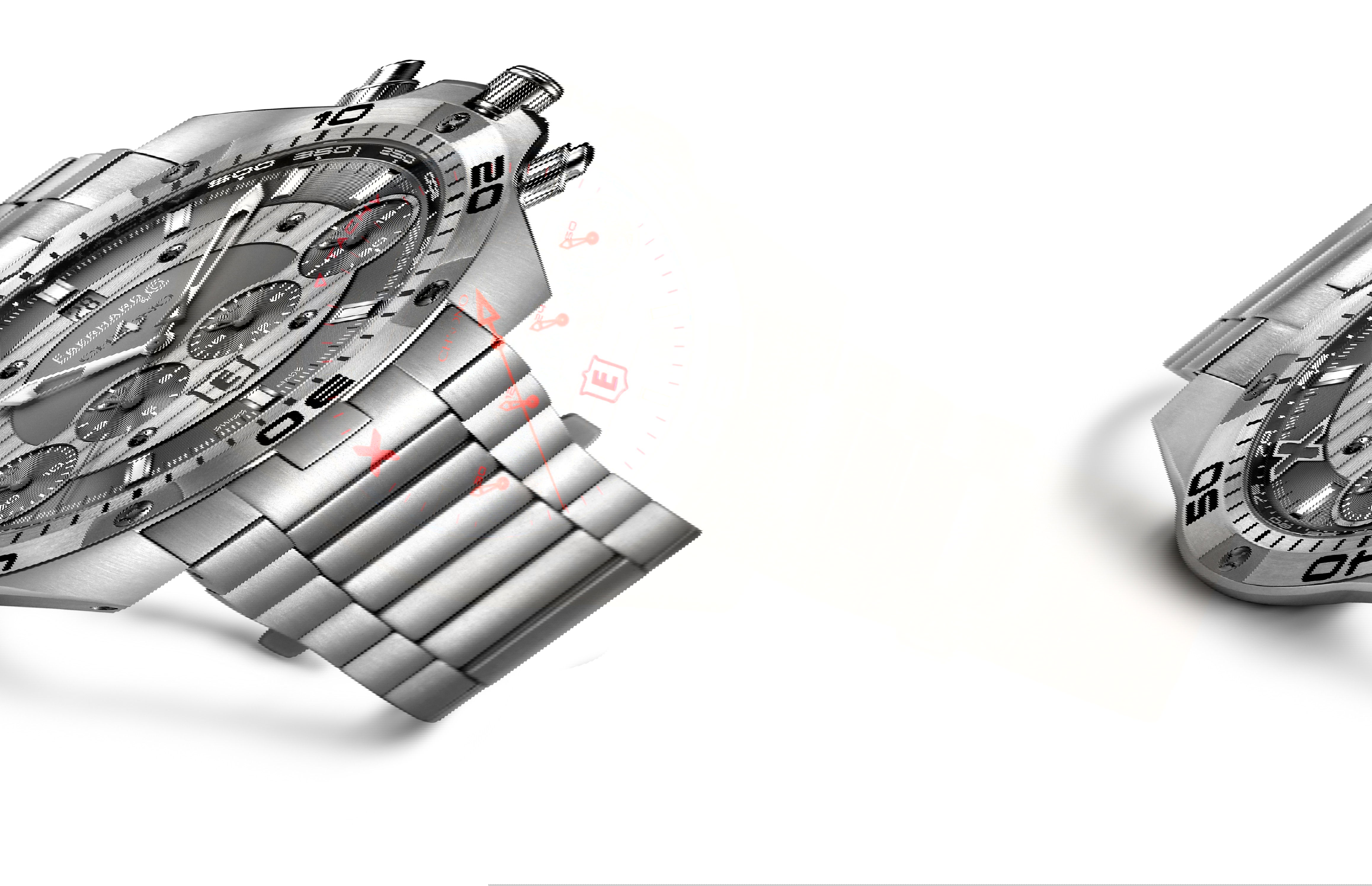 Eberhard & Co Chrono 4 Géant Titane “X” luxury timepiece - detailed view