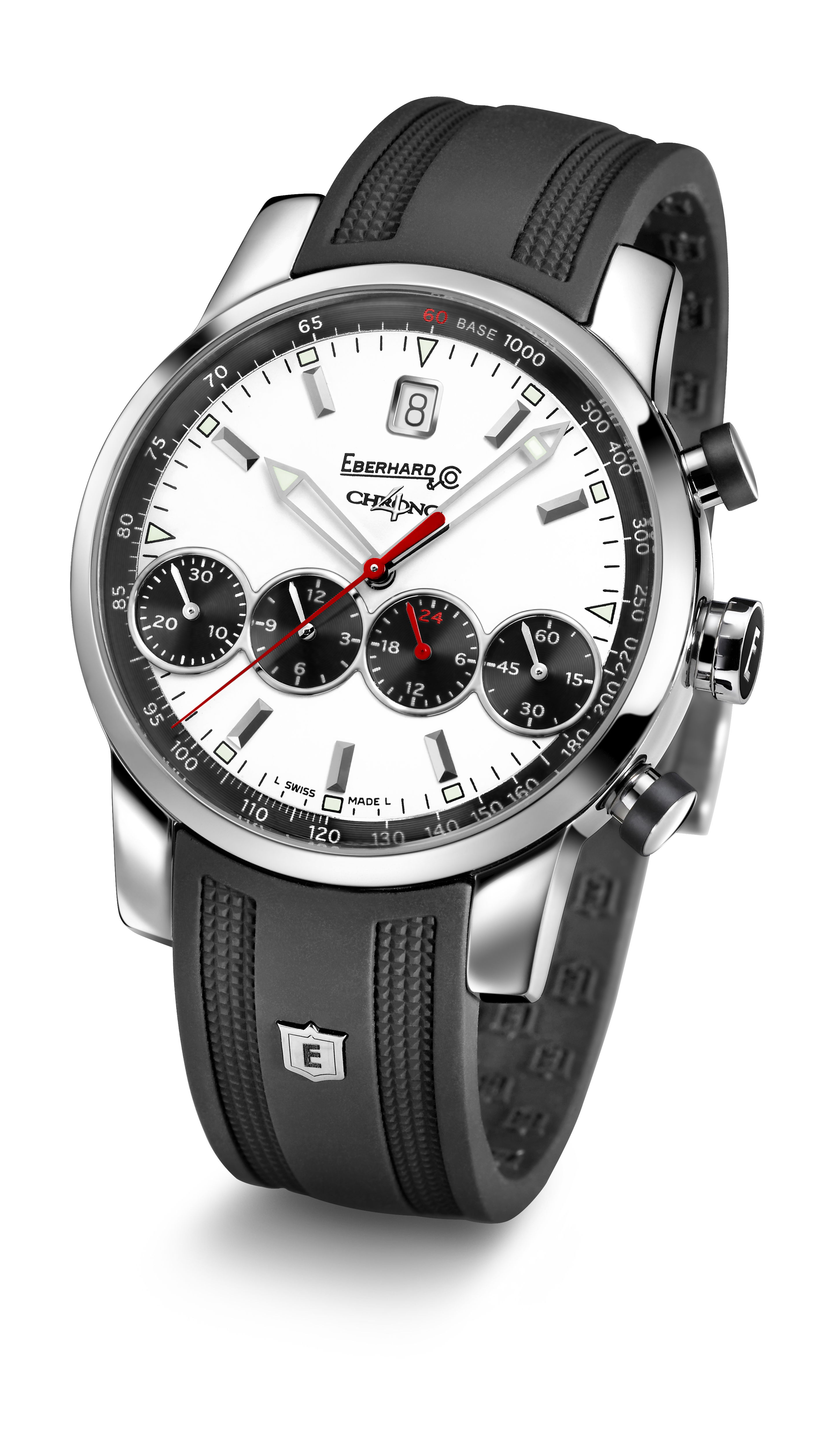 Eberhard & Co Chrono 4 Grande Taille luxury timepiece - detailed view