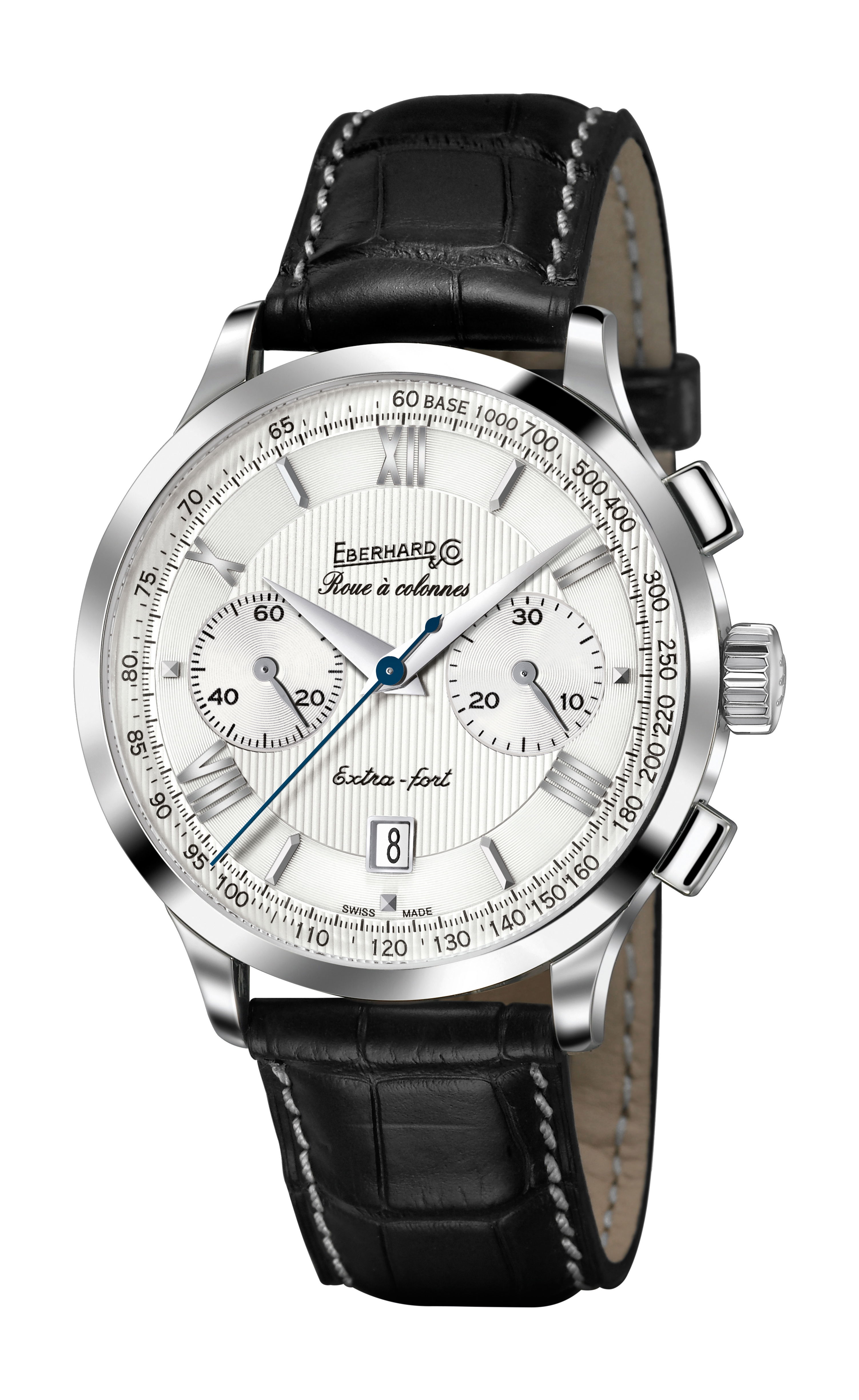 Eberhard & Co Extra-Fort Grande Taille Roue à Colonnes luxury timepiece - detailed view