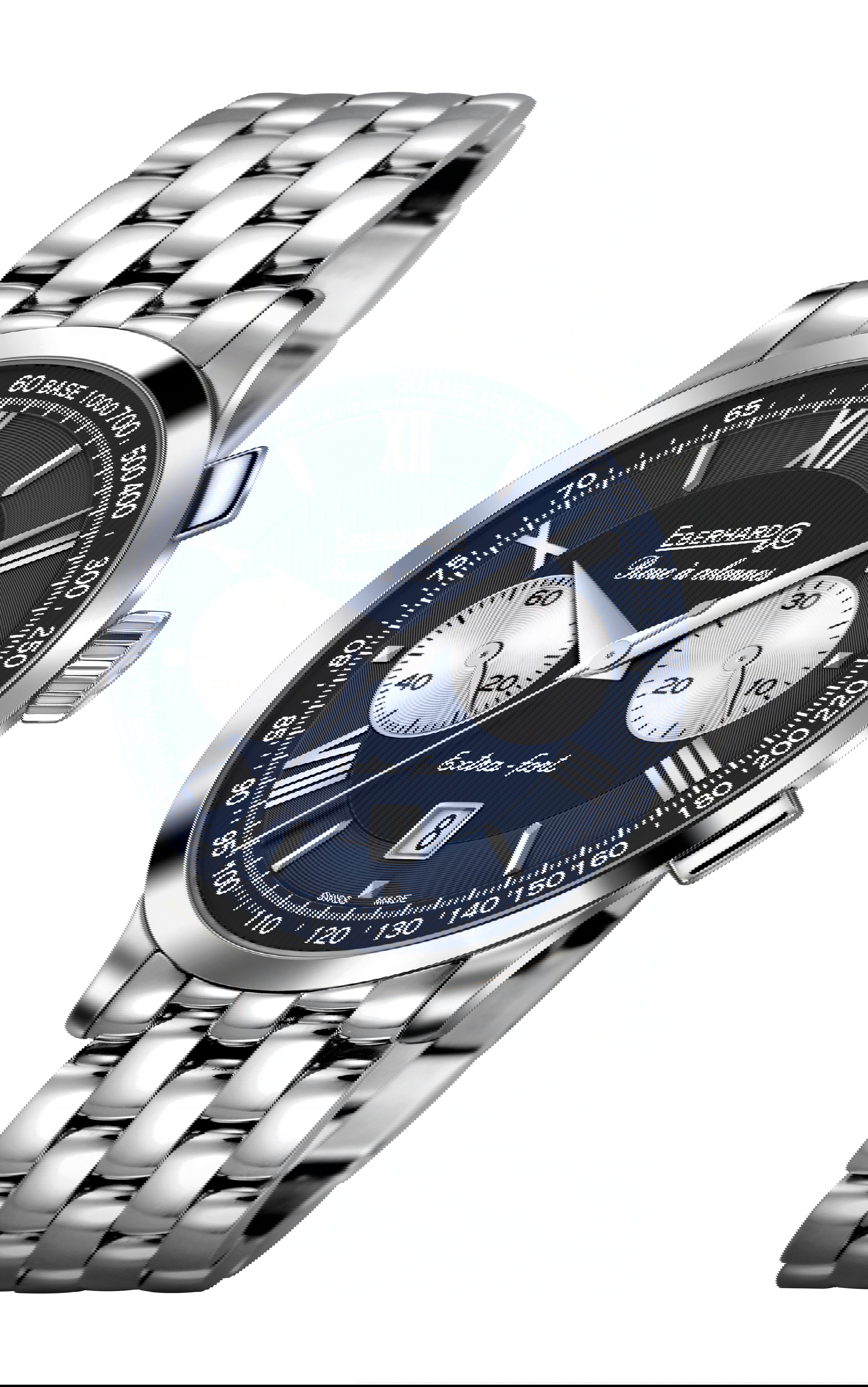 Eberhard & Co Extra-Fort Grande Taille Roue à Colonnes luxury timepiece - detailed view
