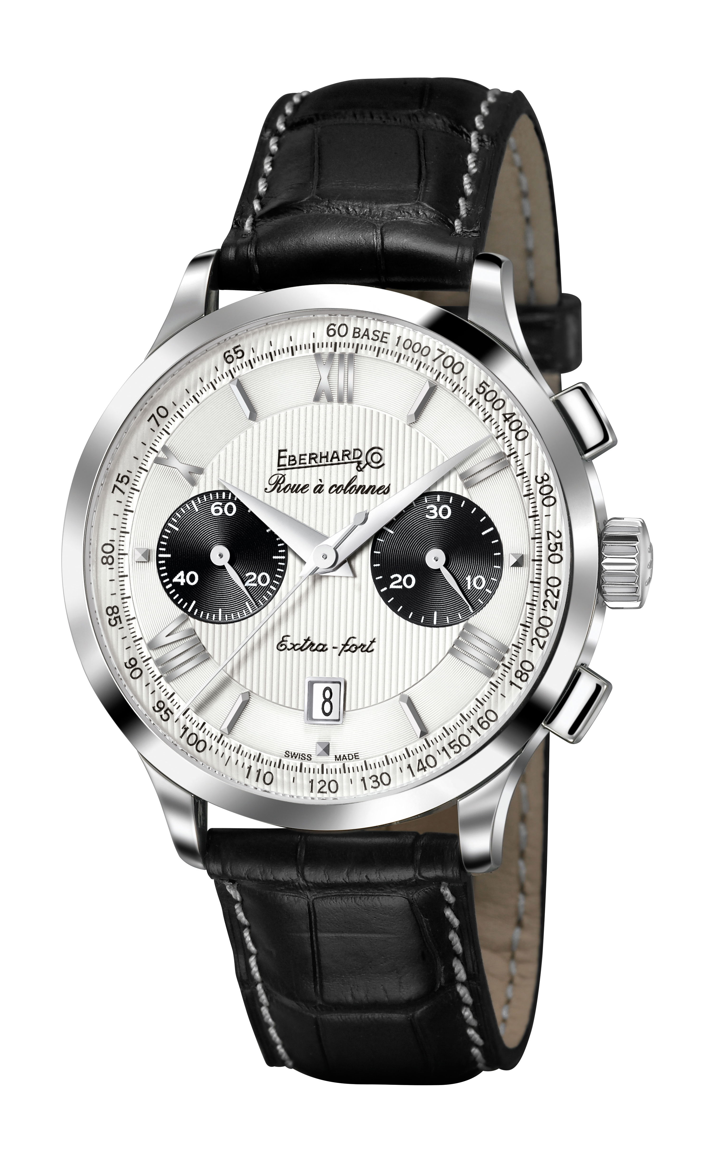 Eberhard & Co Extra-Fort Grande Taille Roue à Colonnes luxury timepiece - detailed view