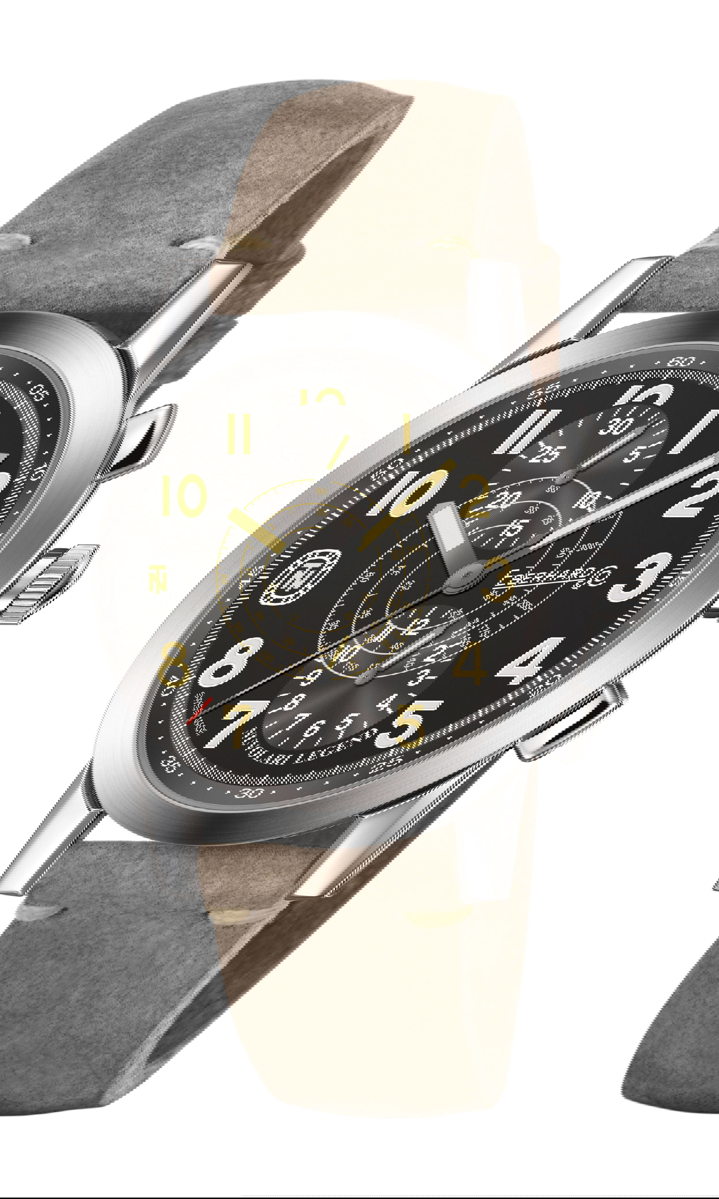 Eberhard & Co Nuvolari Legend luxury timepiece - detailed view