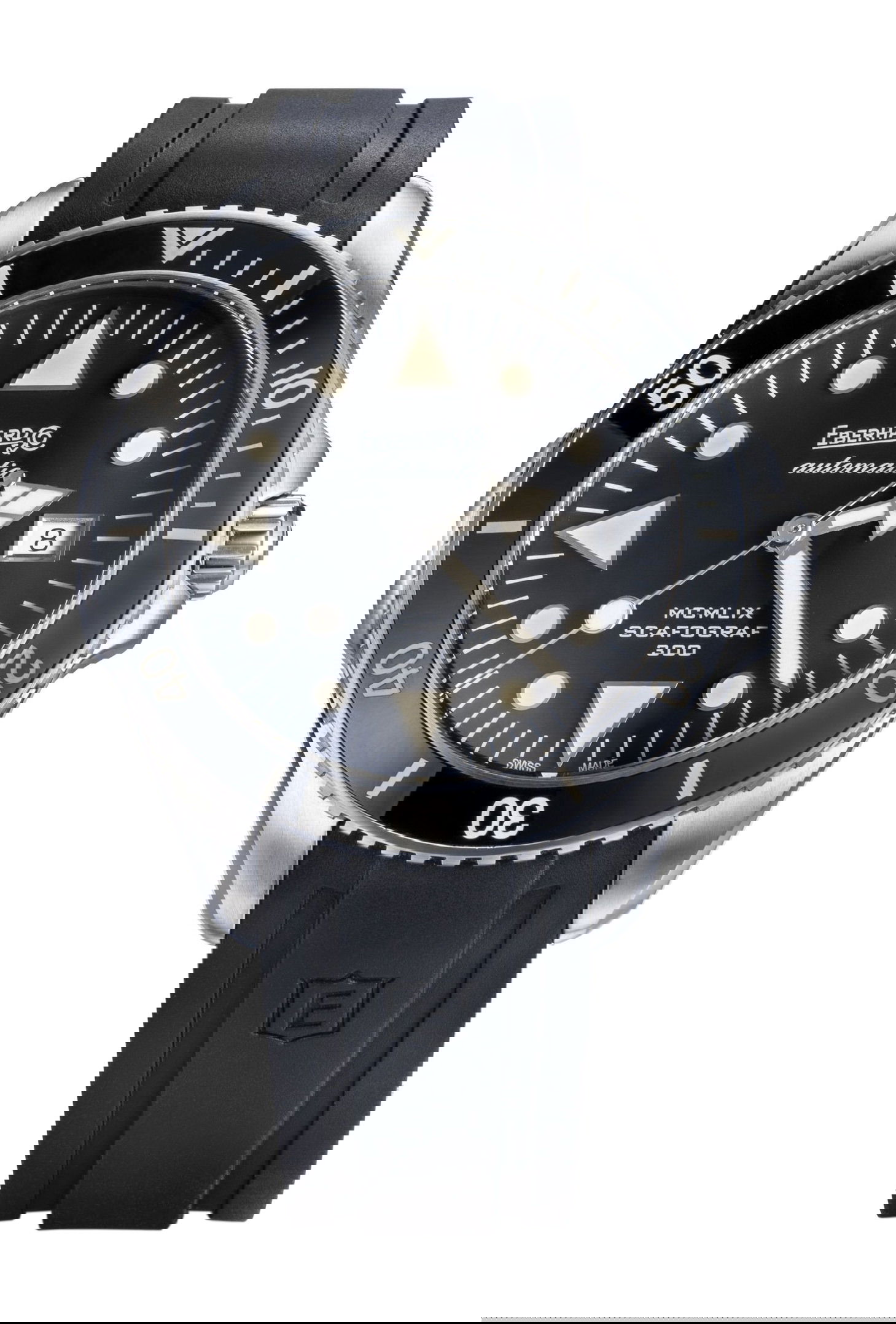 Eberhard & Co Scafograf 300 MCMLIX luxury timepiece - detailed view