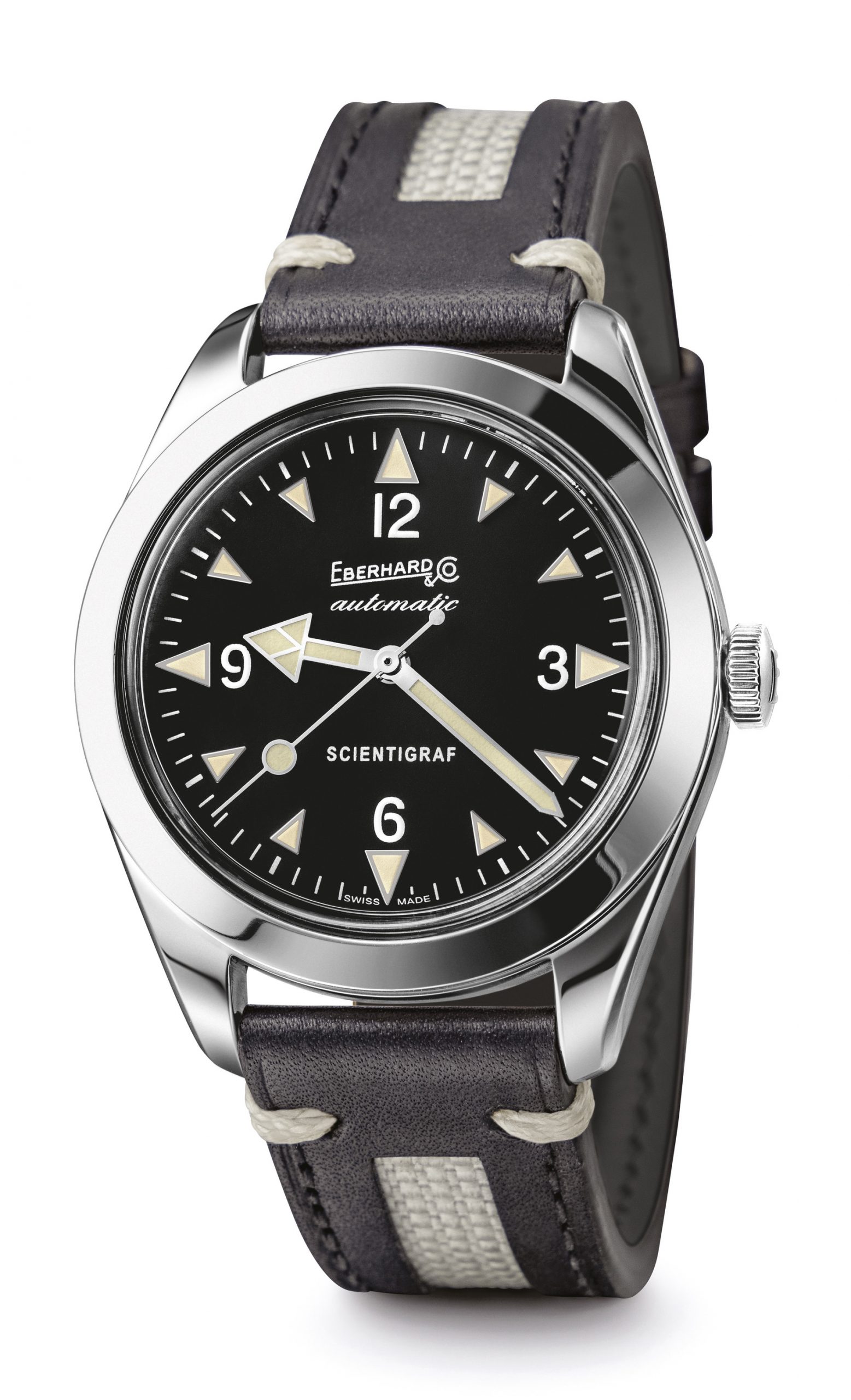 Eberhard & Co Scientigraf luxury timepiece - detailed view