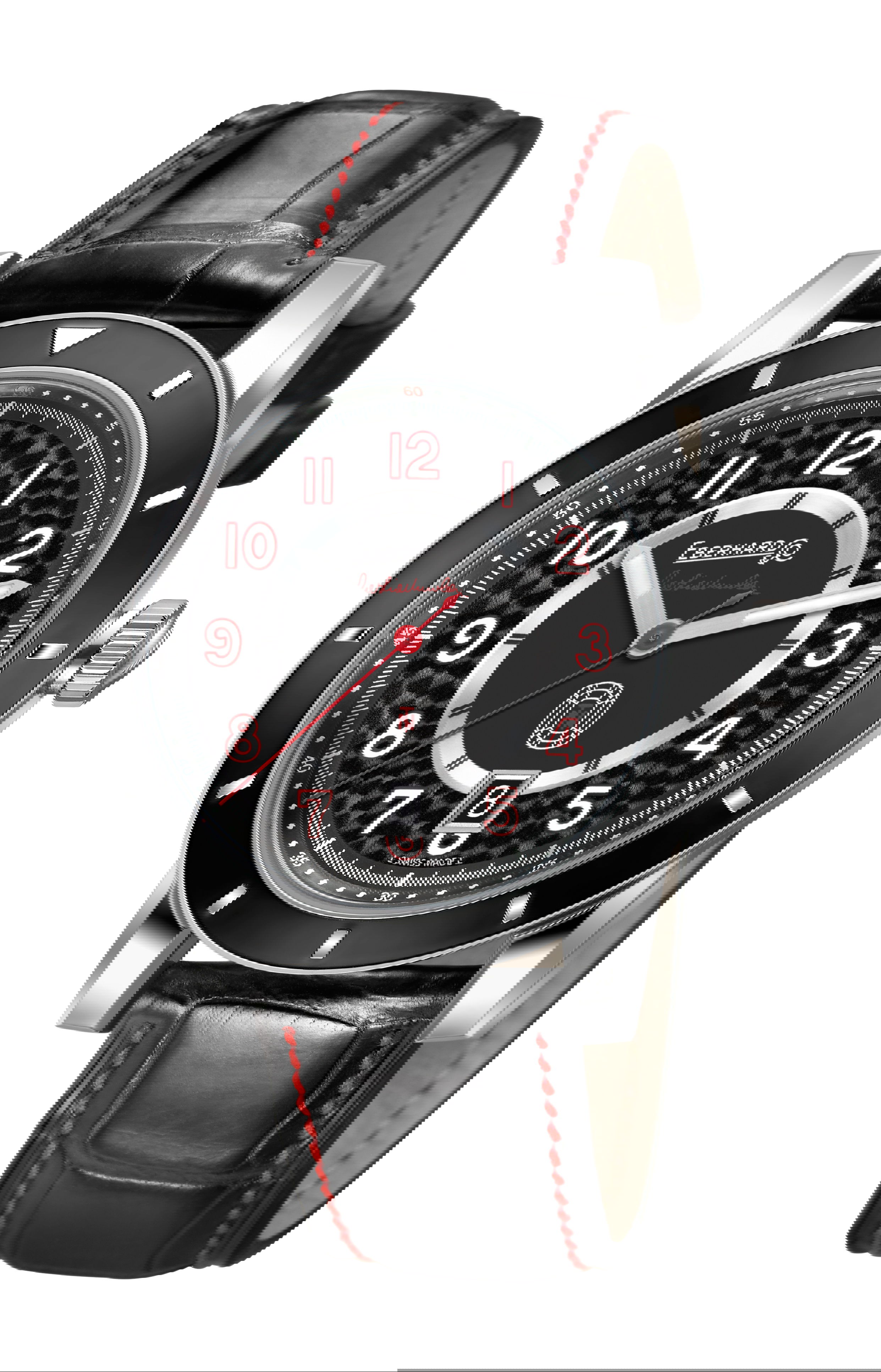 Eberhard & Co Tazio Nuvolari Automatic luxury timepiece - detailed view