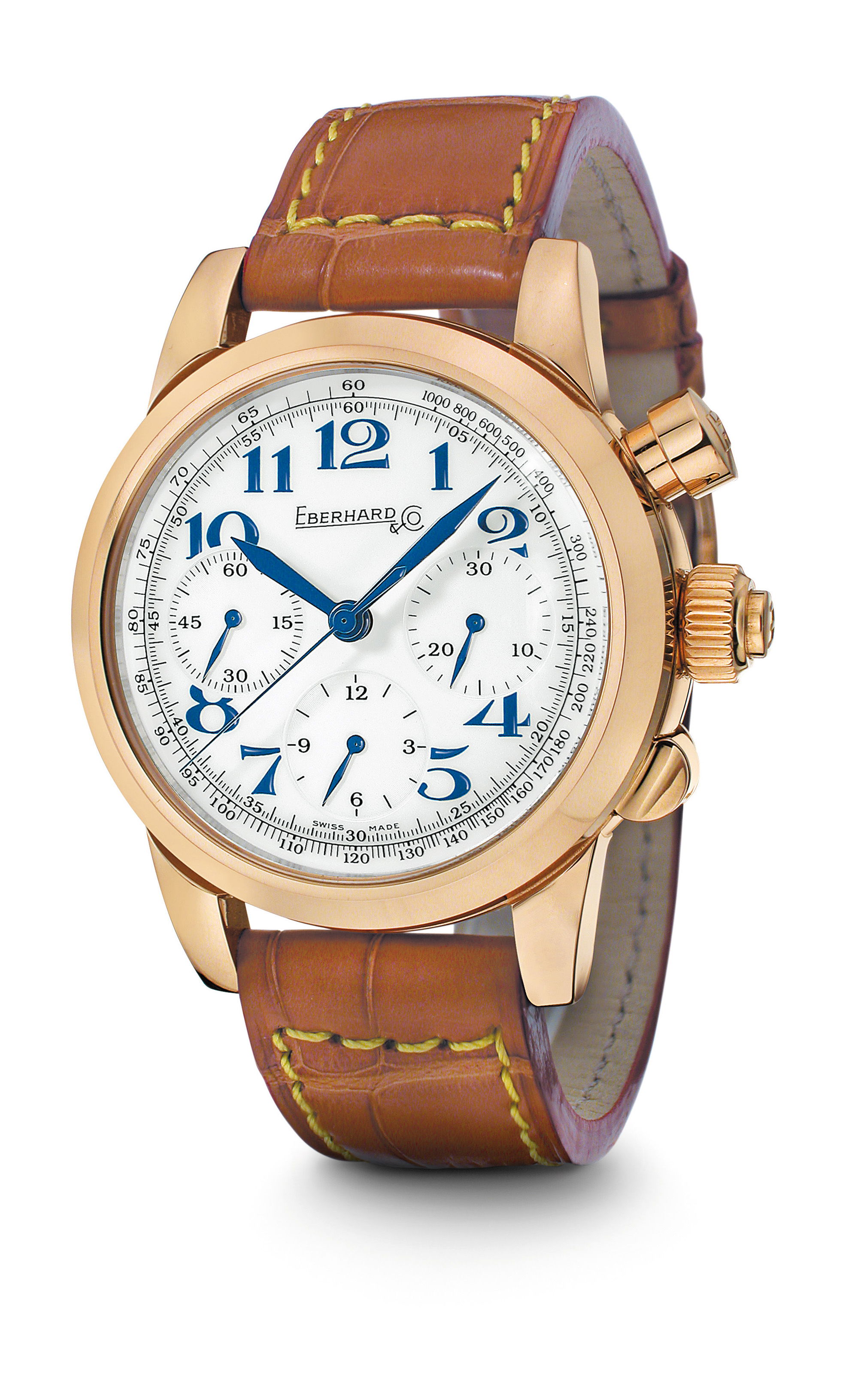 Eberhard & Co Tazio Nuvolari Data luxury timepiece - detailed view
