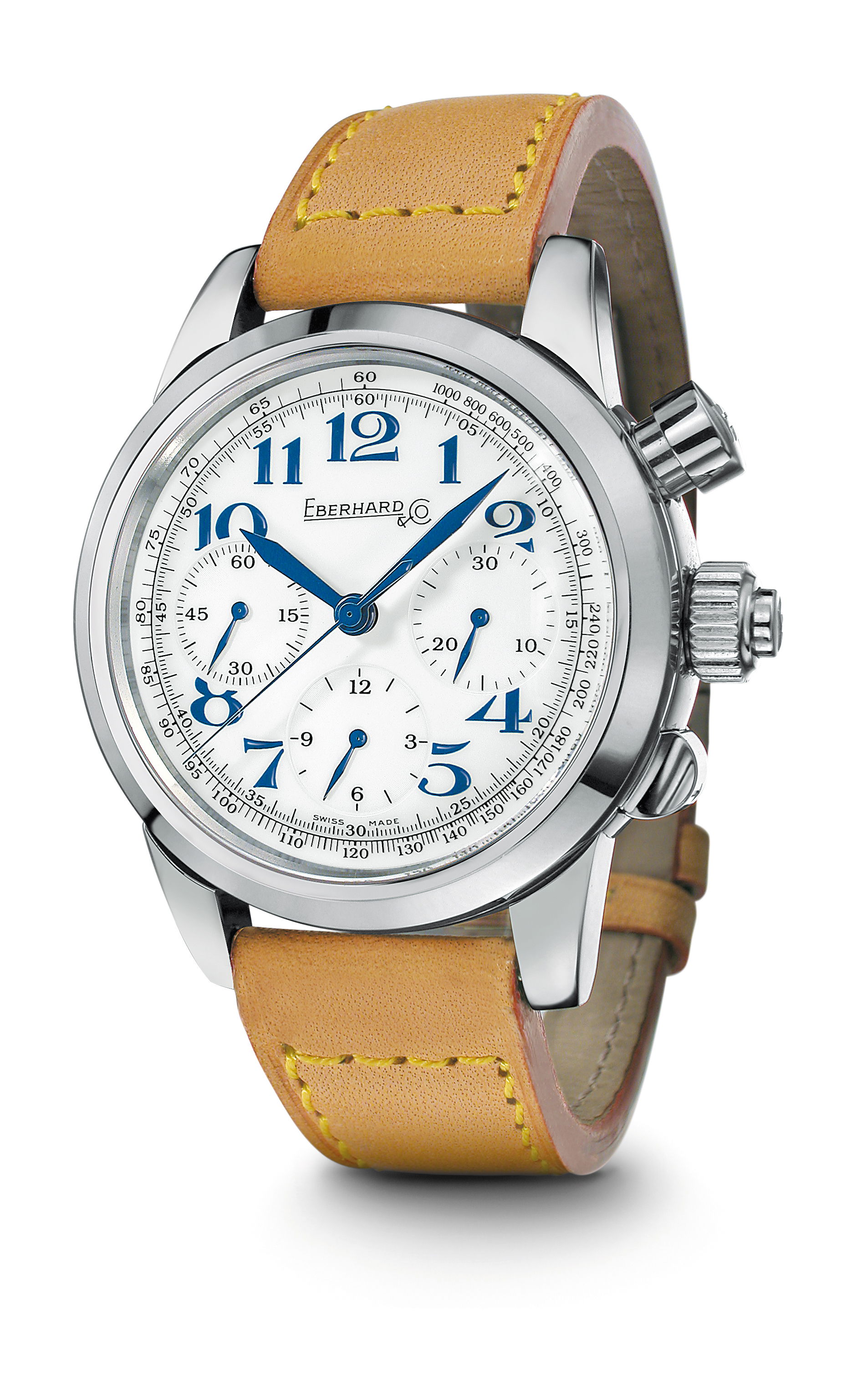 Eberhard & Co Tazio Nuvolari Vanderbilt Cup luxury timepiece - detailed view