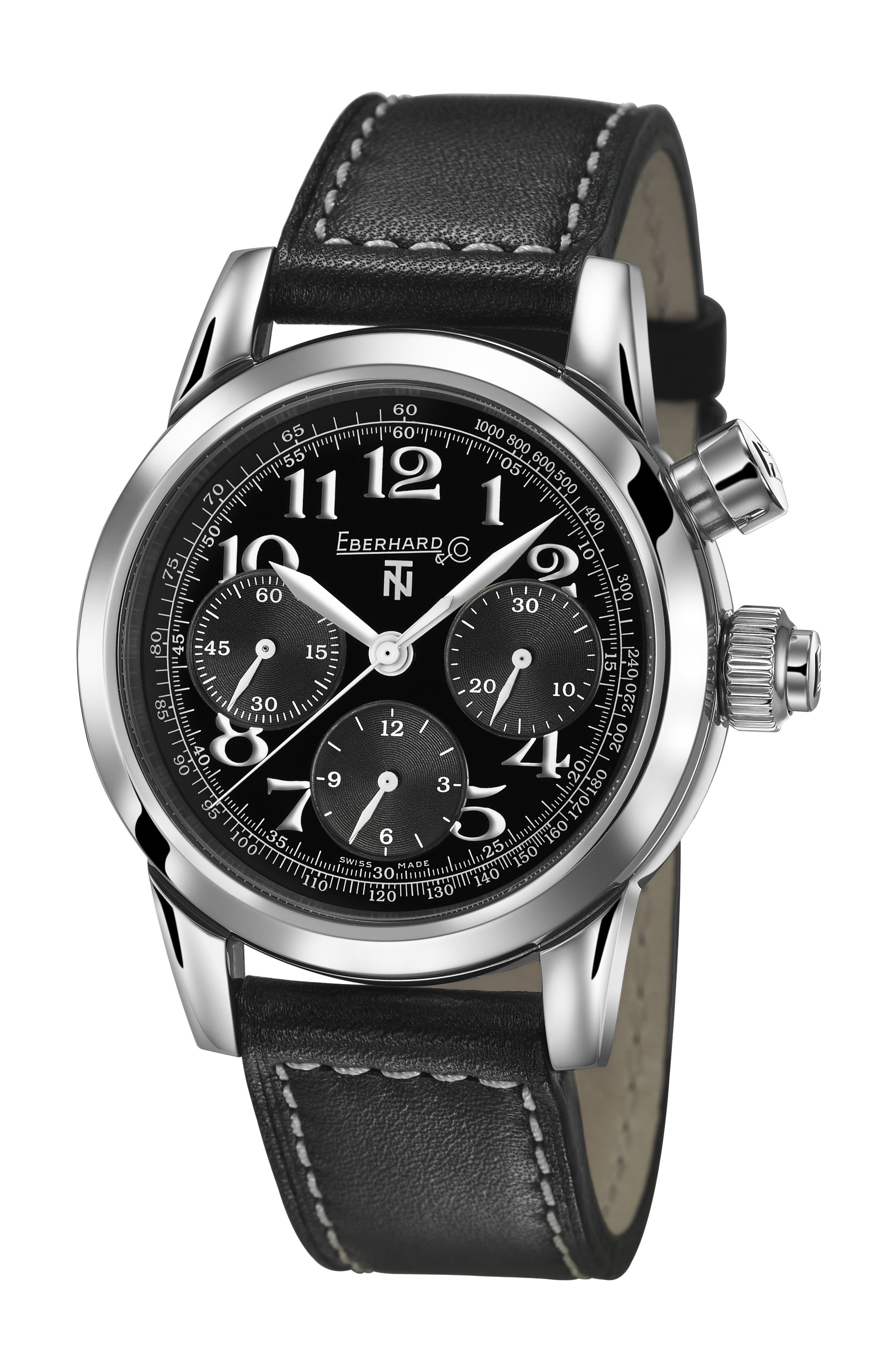 Eberhard & Co Tazio Nuvolari Vanderbilt Cup Naked luxury timepiece - detailed view