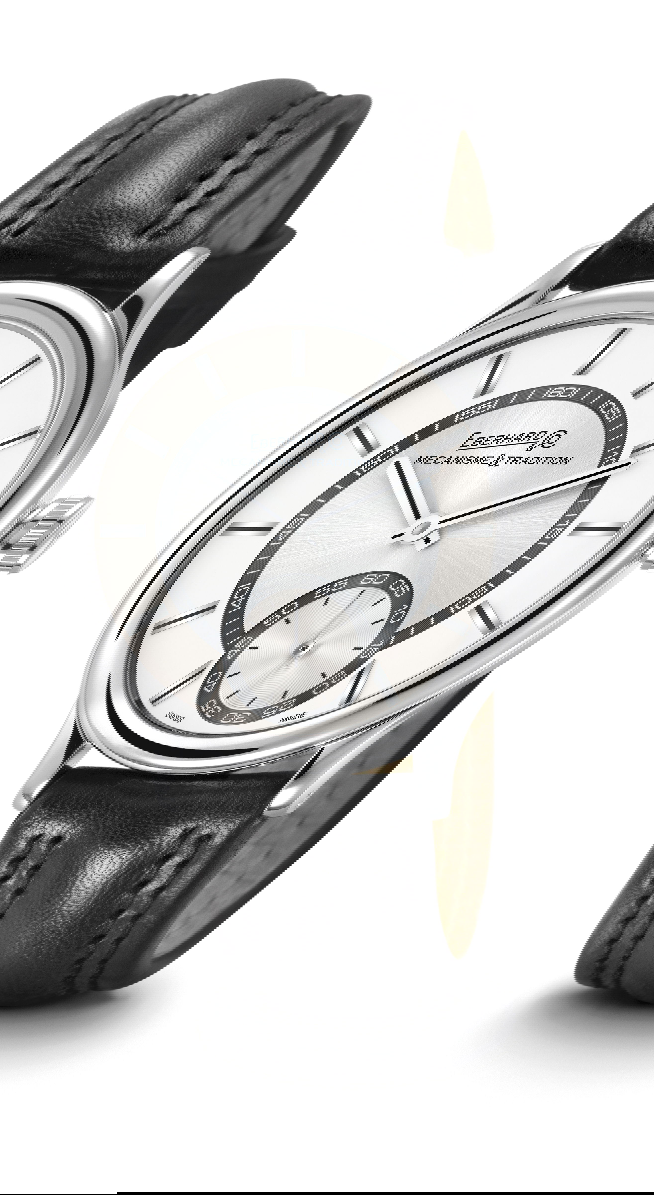 Eberhard & Co Traversetolo luxury timepiece - detailed view
