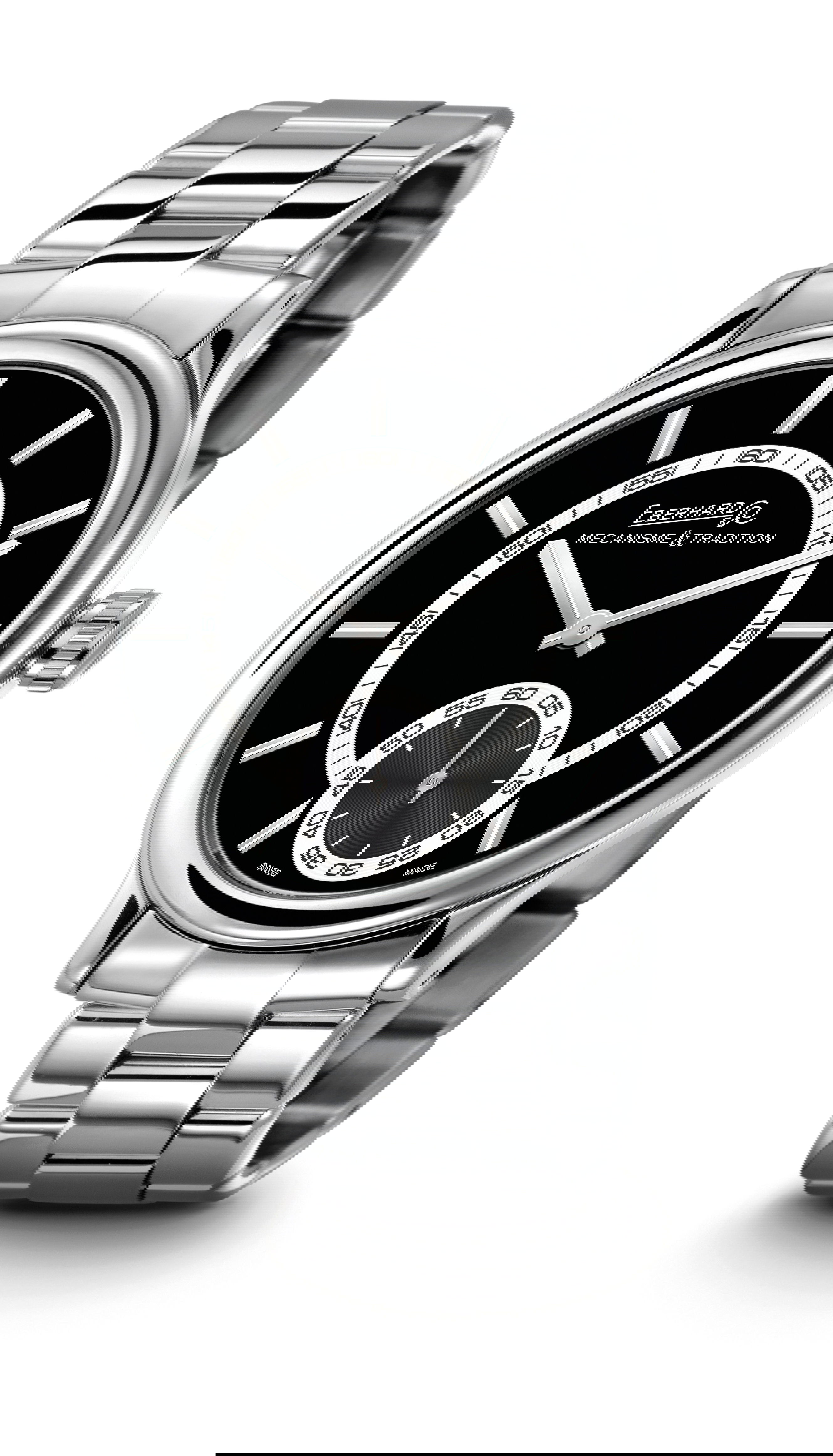 Eberhard & Co Traversetolo luxury timepiece - detailed view