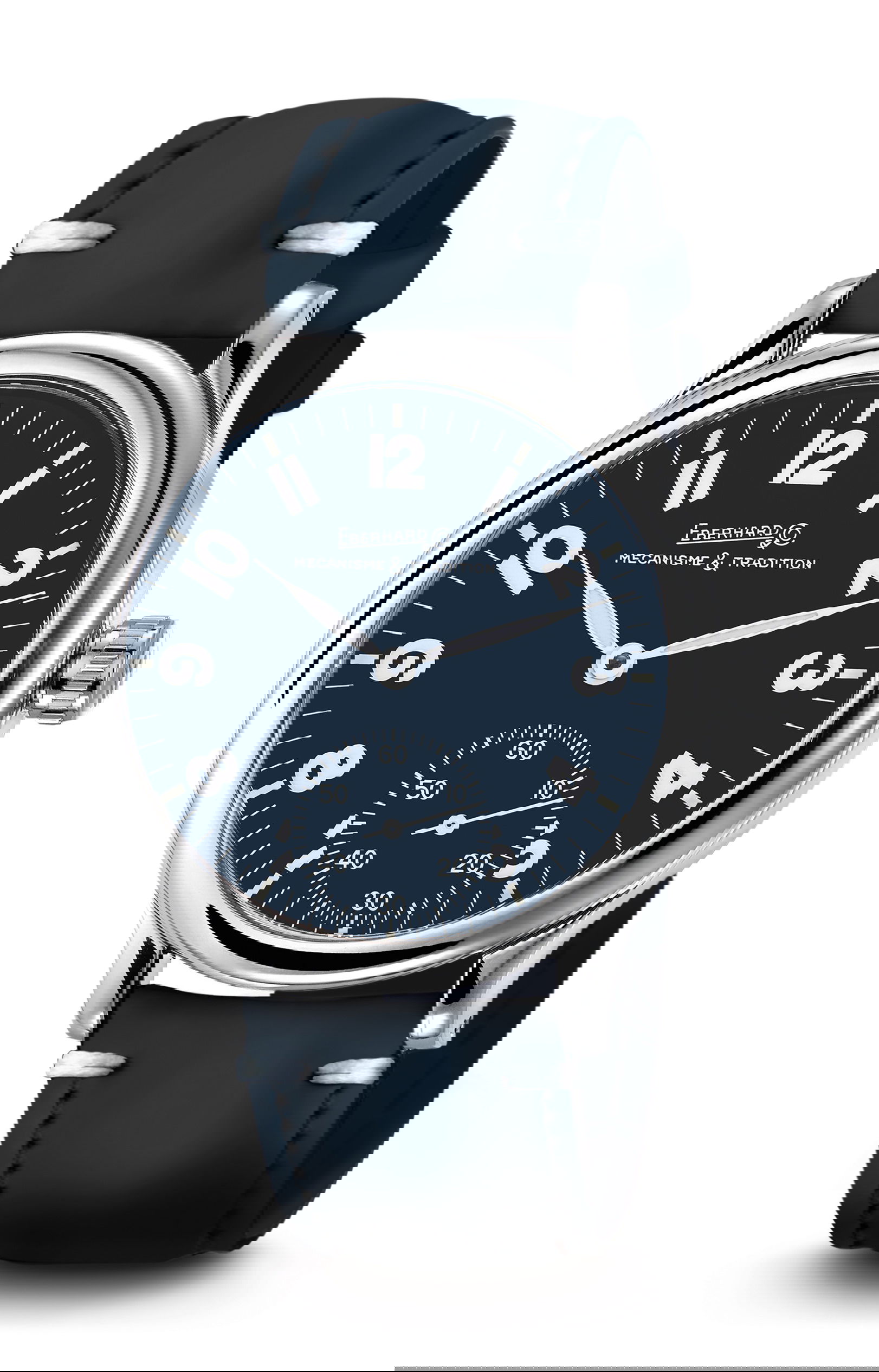 Eberhard & Co Traversetolo luxury timepiece - detailed view