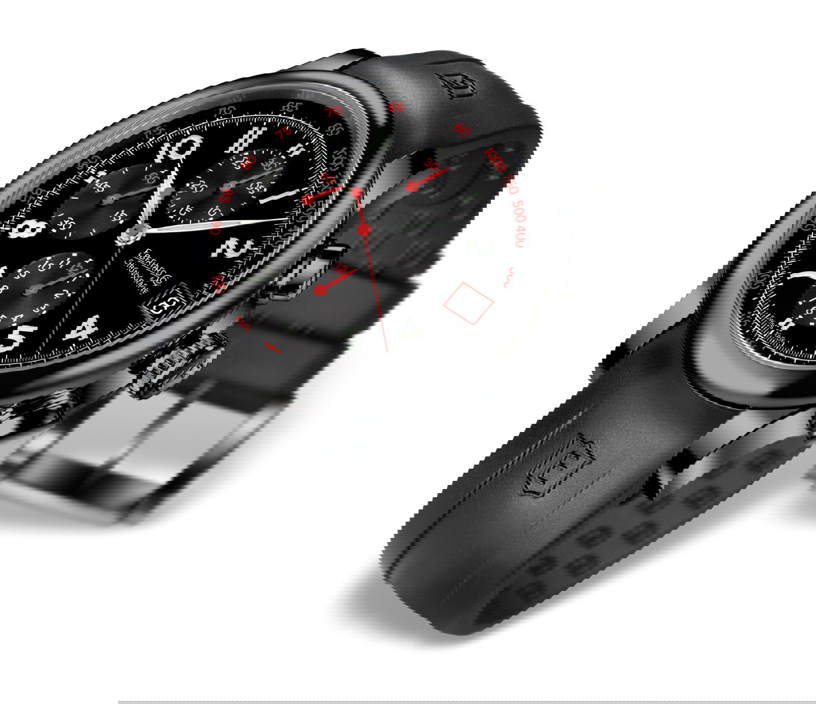 Eberhard & Co Traversetolo Chrono luxury timepiece - detailed view