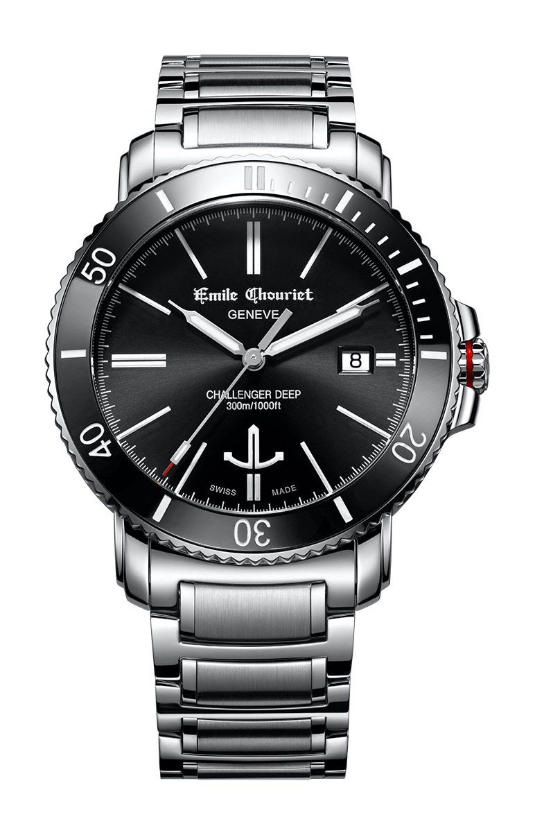 Emile Chouriet Challenger luxury timepiece - detailed view