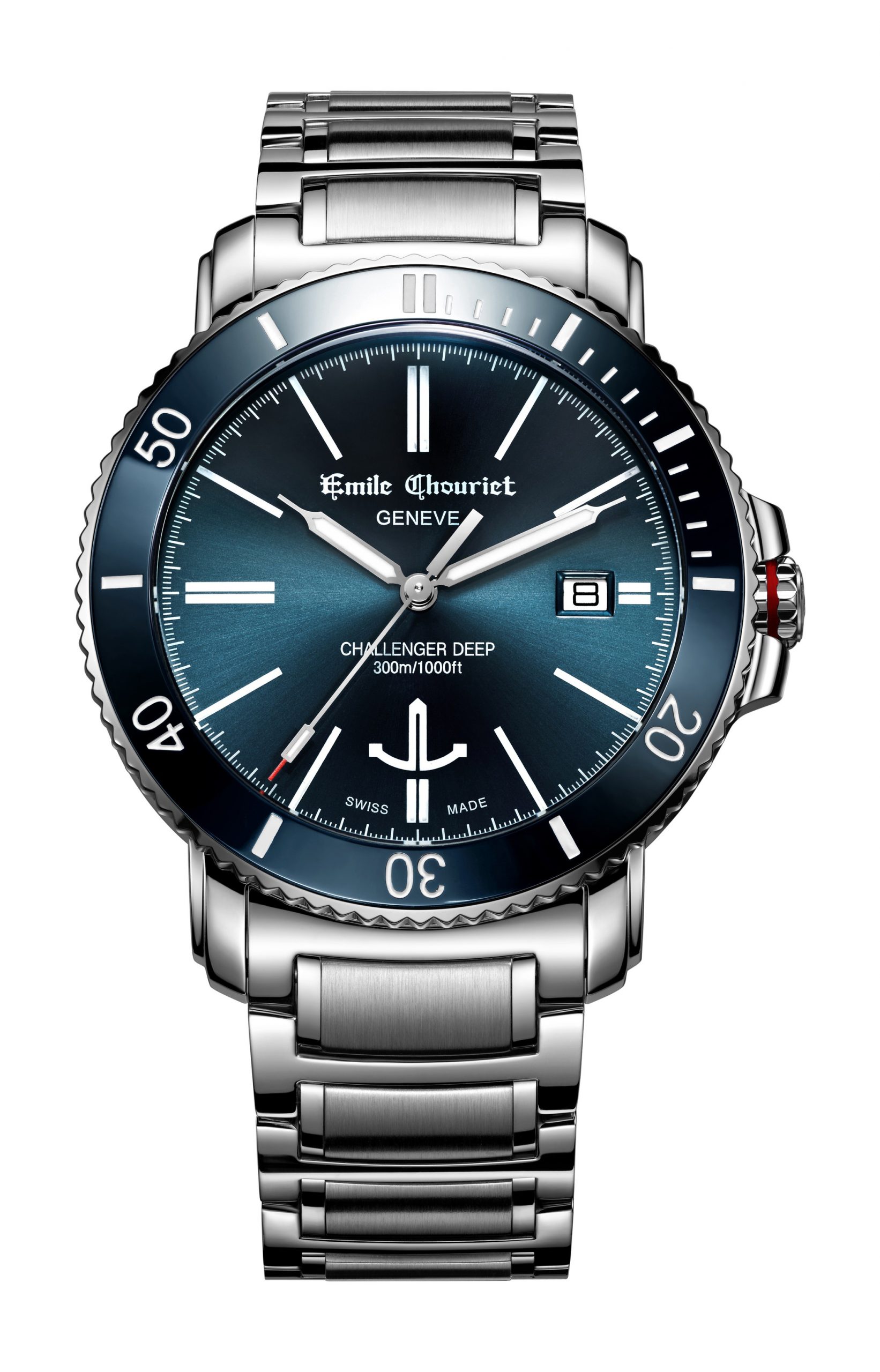 Emile Chouriet Challenger luxury timepiece - detailed view