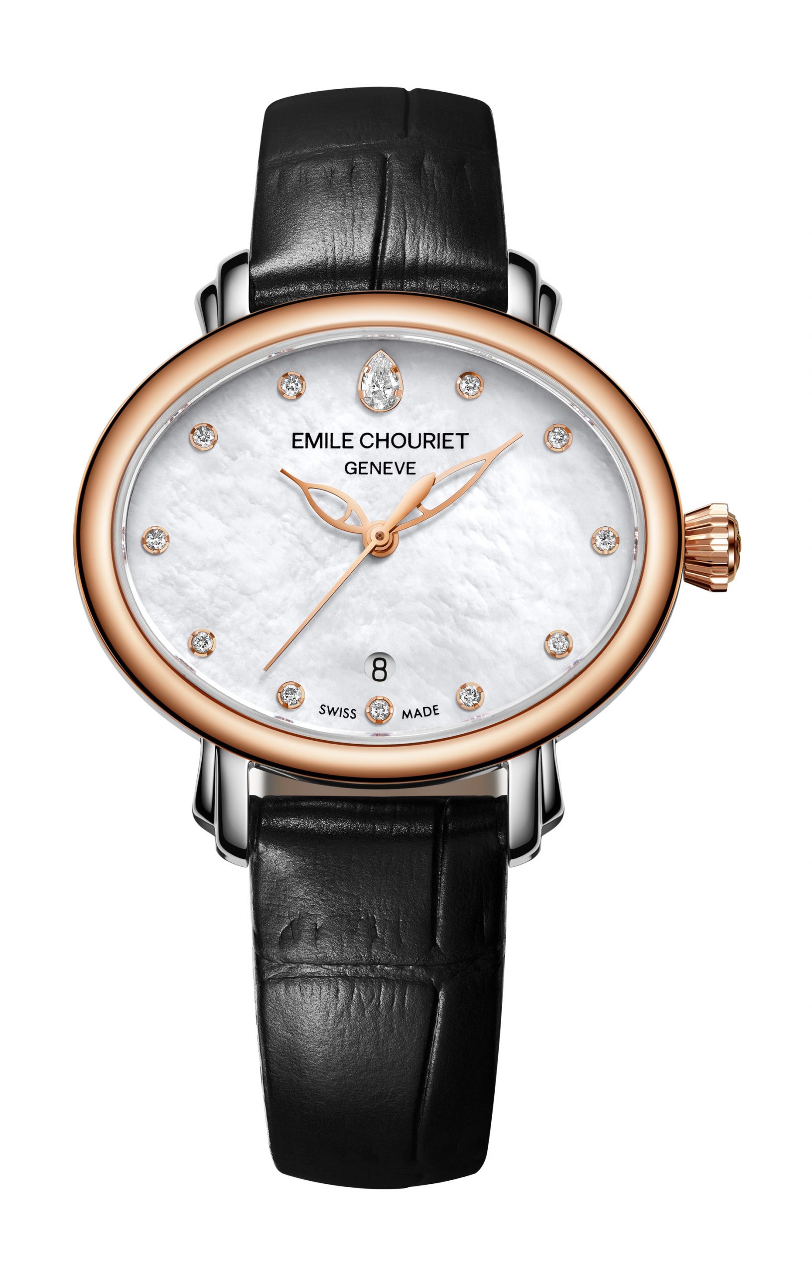 Emile Chouriet Pearl luxury timepiece - detailed view