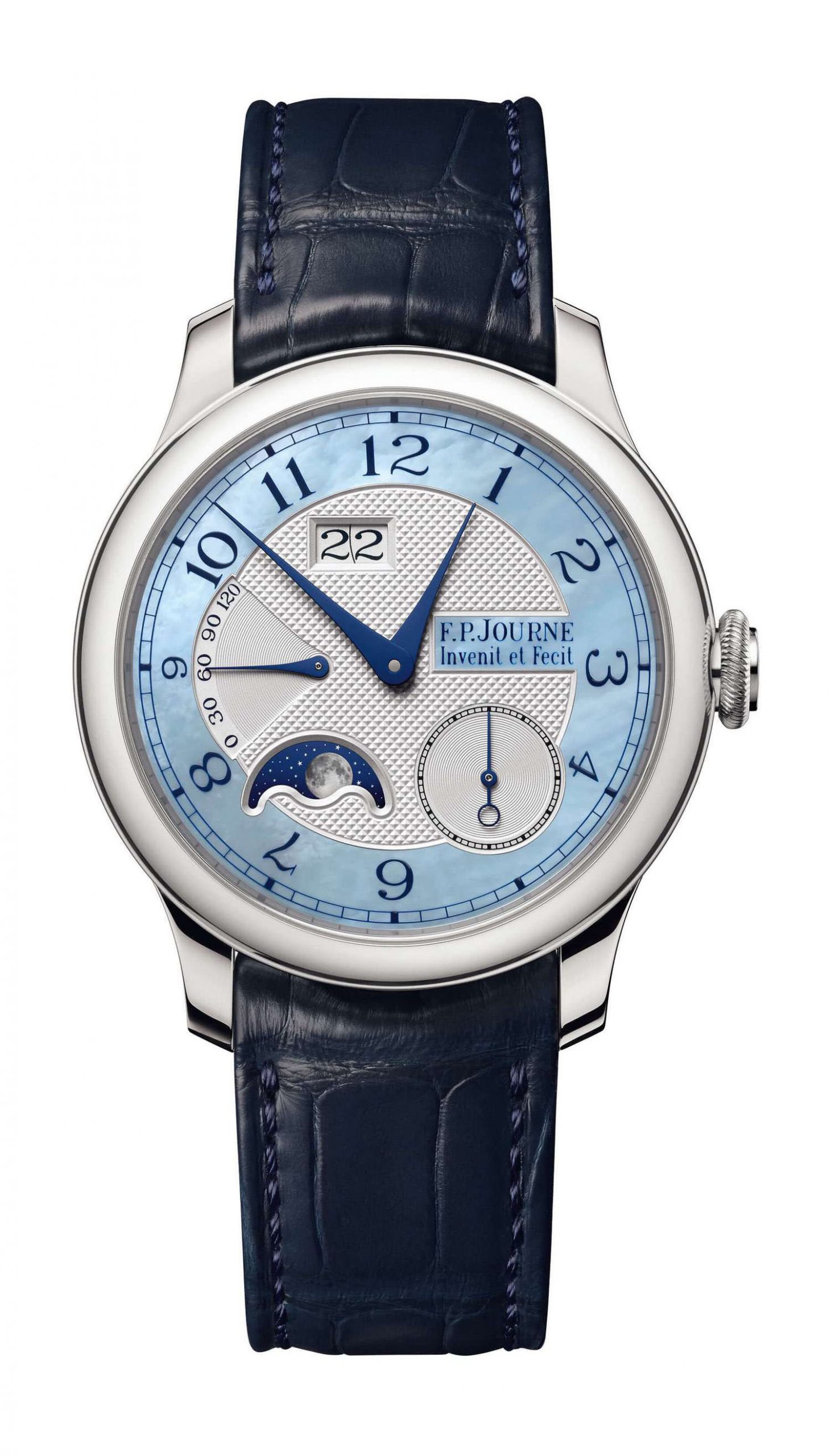 F.P.Journe Automatique Lune Mother of Pearl luxury timepiece - detailed view