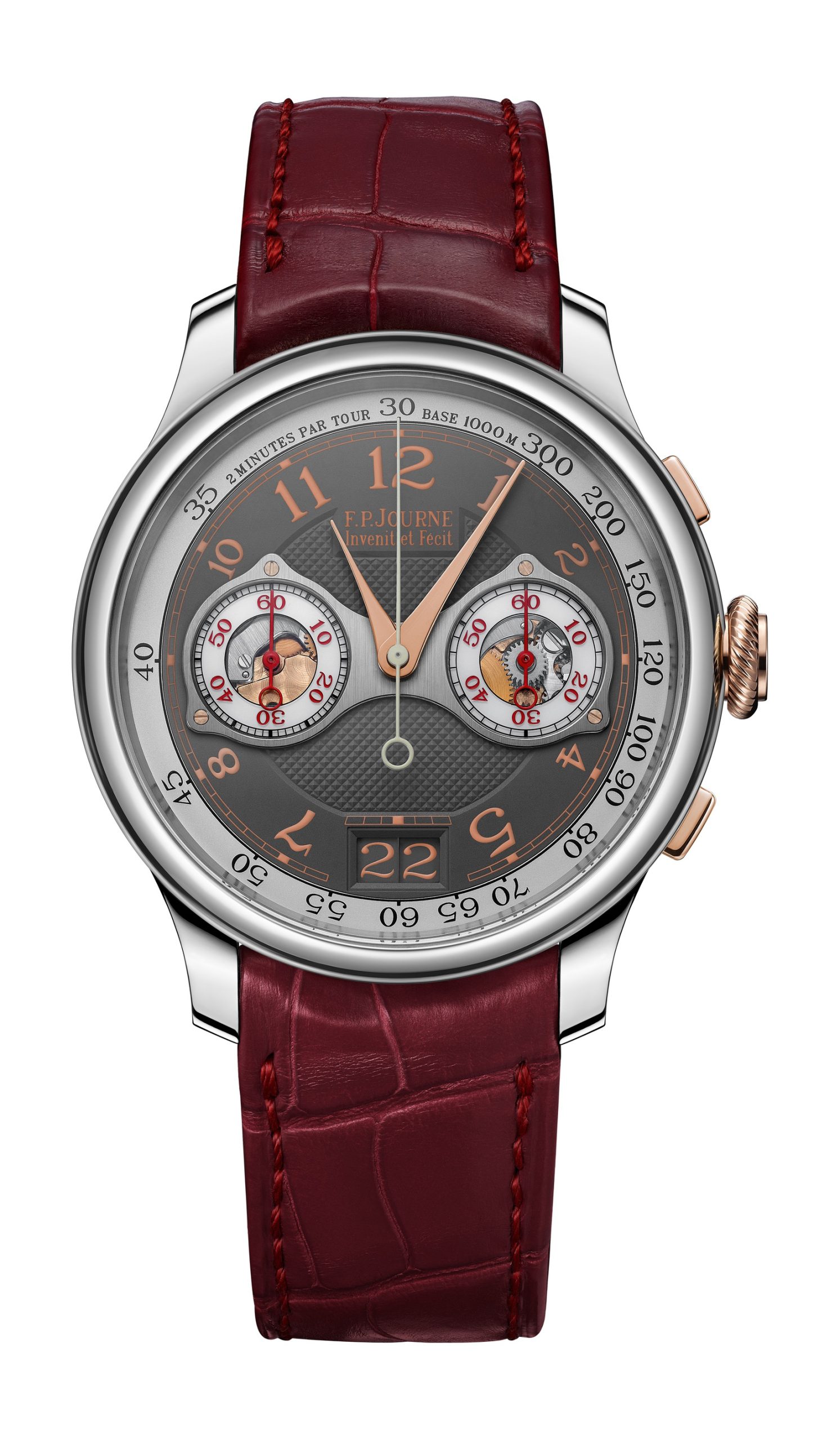 F.P.Journe Chronographe FB Tokyo 20th Anniversary luxury timepiece - detailed view