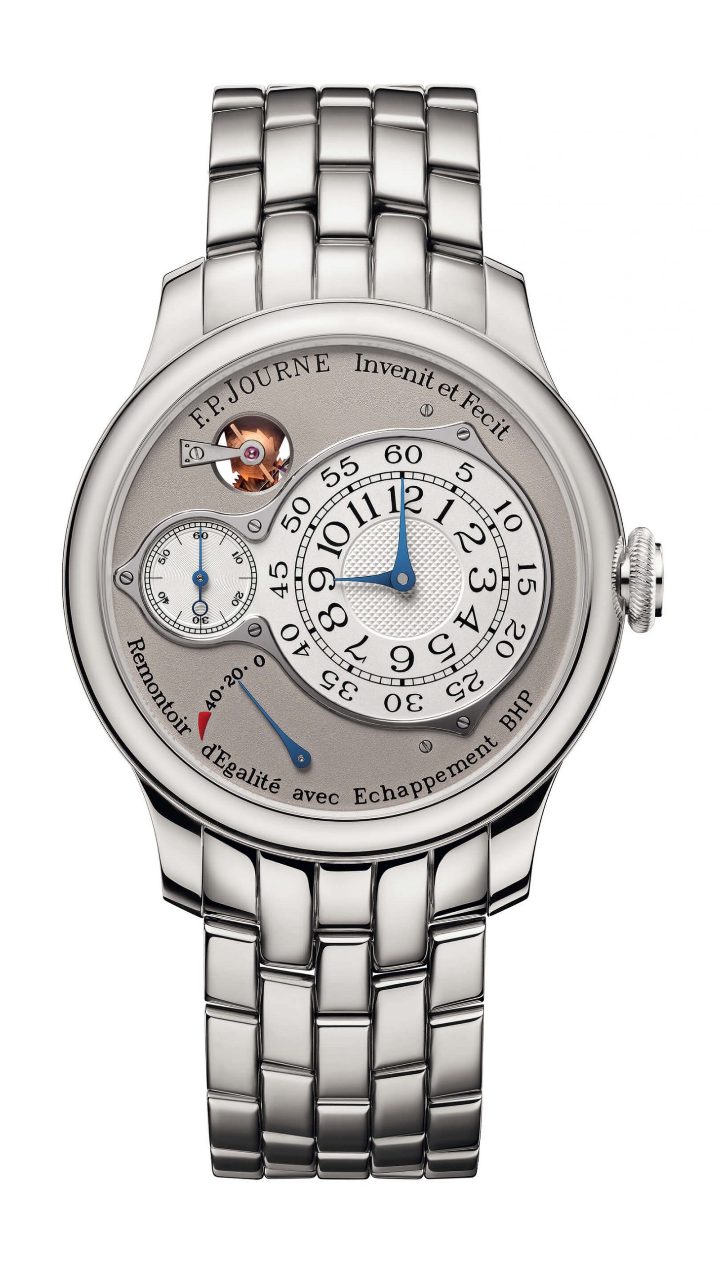F.P.Journe Chronomètre Optimum luxury timepiece - detailed view
