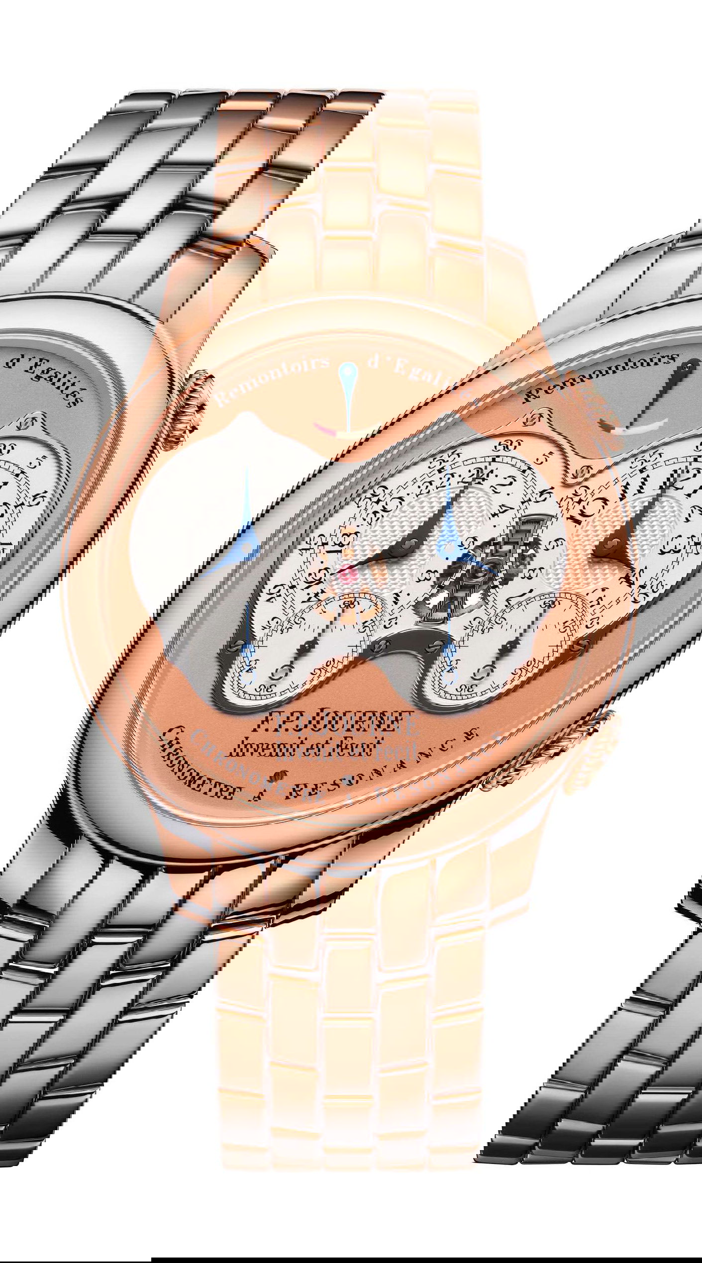 F.P.Journe Chronomètre à Resonance luxury timepiece - detailed view