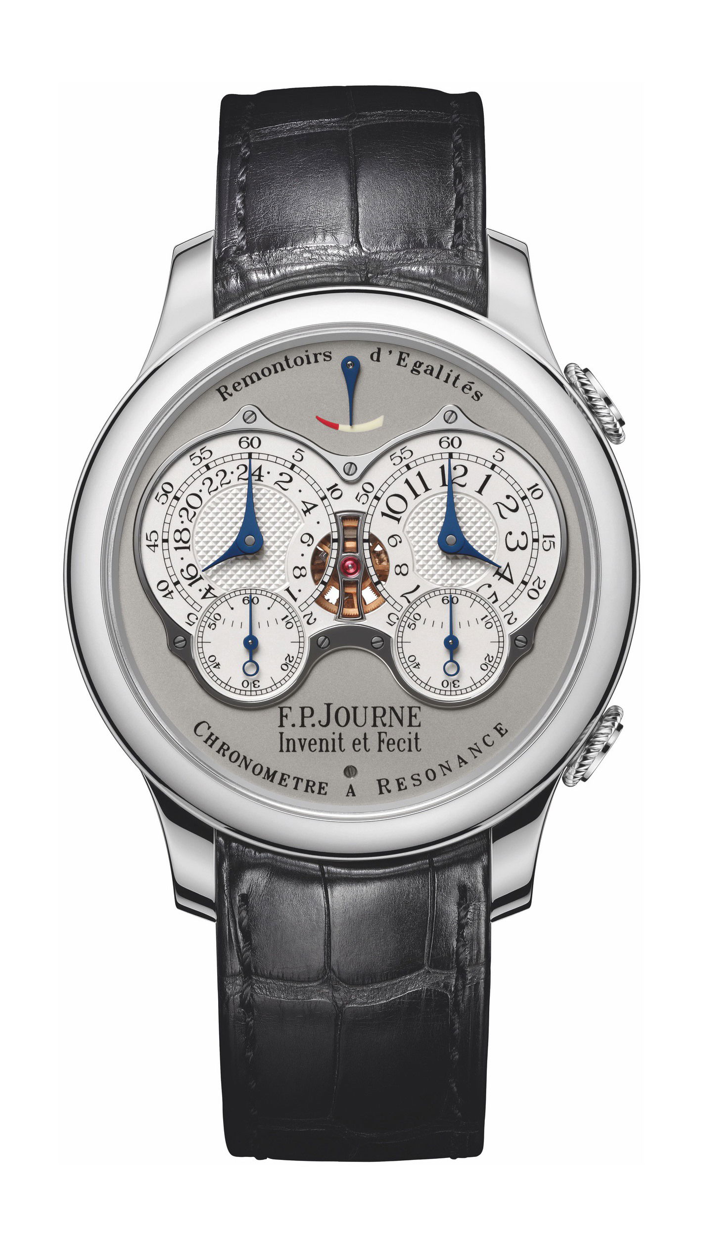 F.P.Journe Chronomètre à Resonance luxury timepiece - detailed view