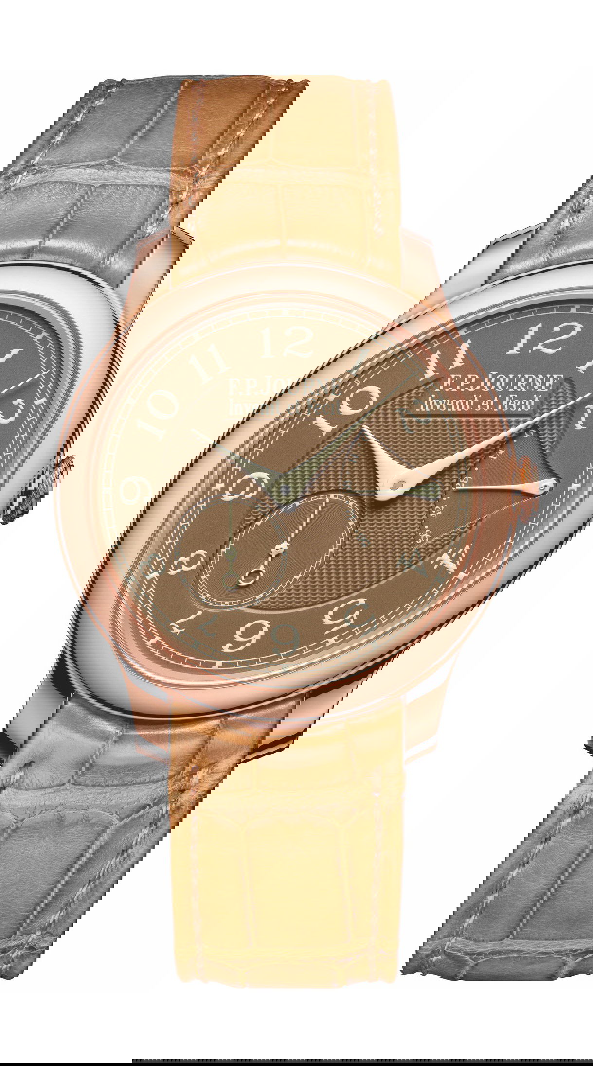F.P.Journe Chronomètre Souverain Havana luxury timepiece - detailed view