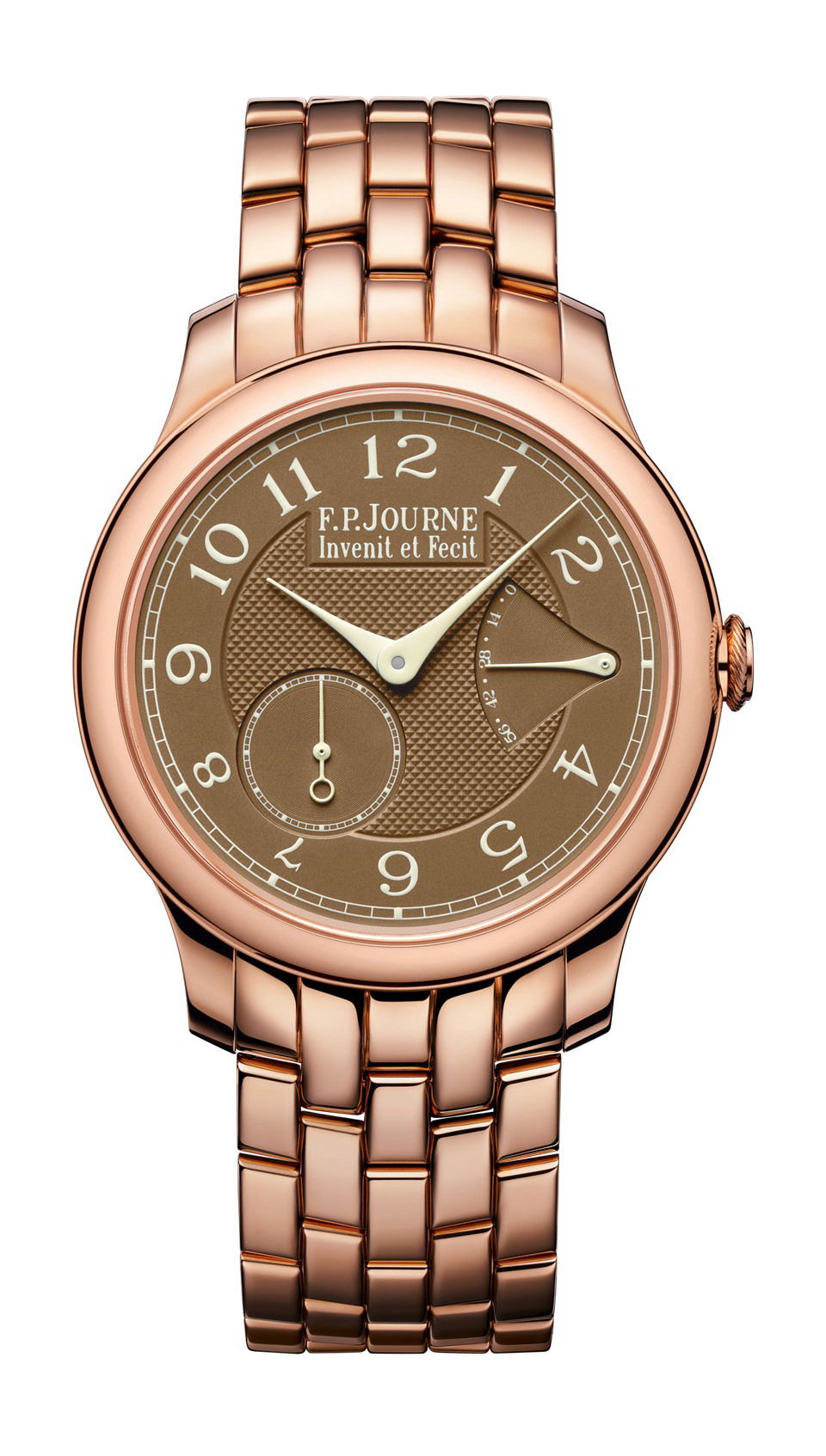 F.P.Journe Chronomètre Souverain Havana luxury timepiece - detailed view