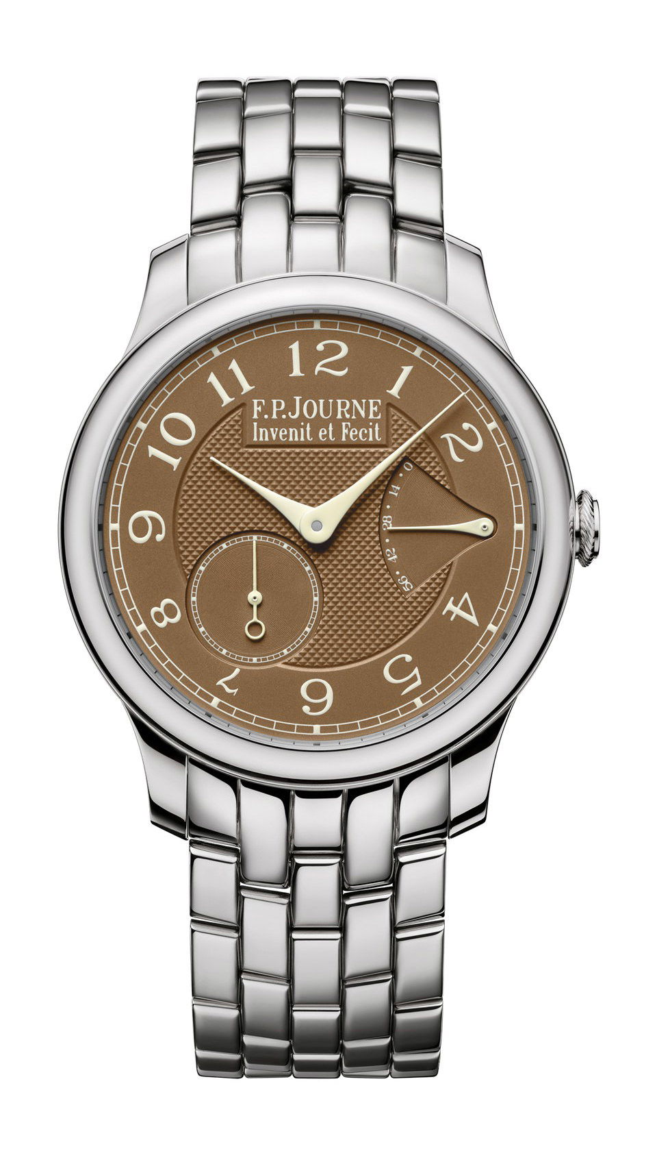 F.P.Journe Chronomètre Souverain Havana luxury timepiece - detailed view