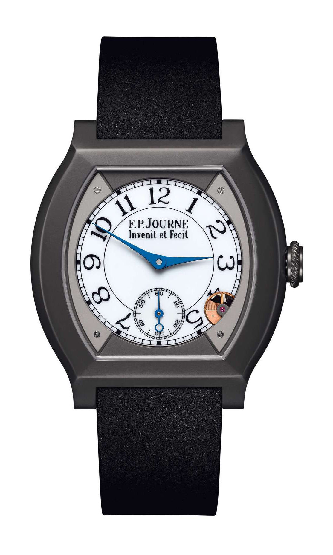 F.P.Journe élégante 40 Titalyt luxury timepiece - detailed view