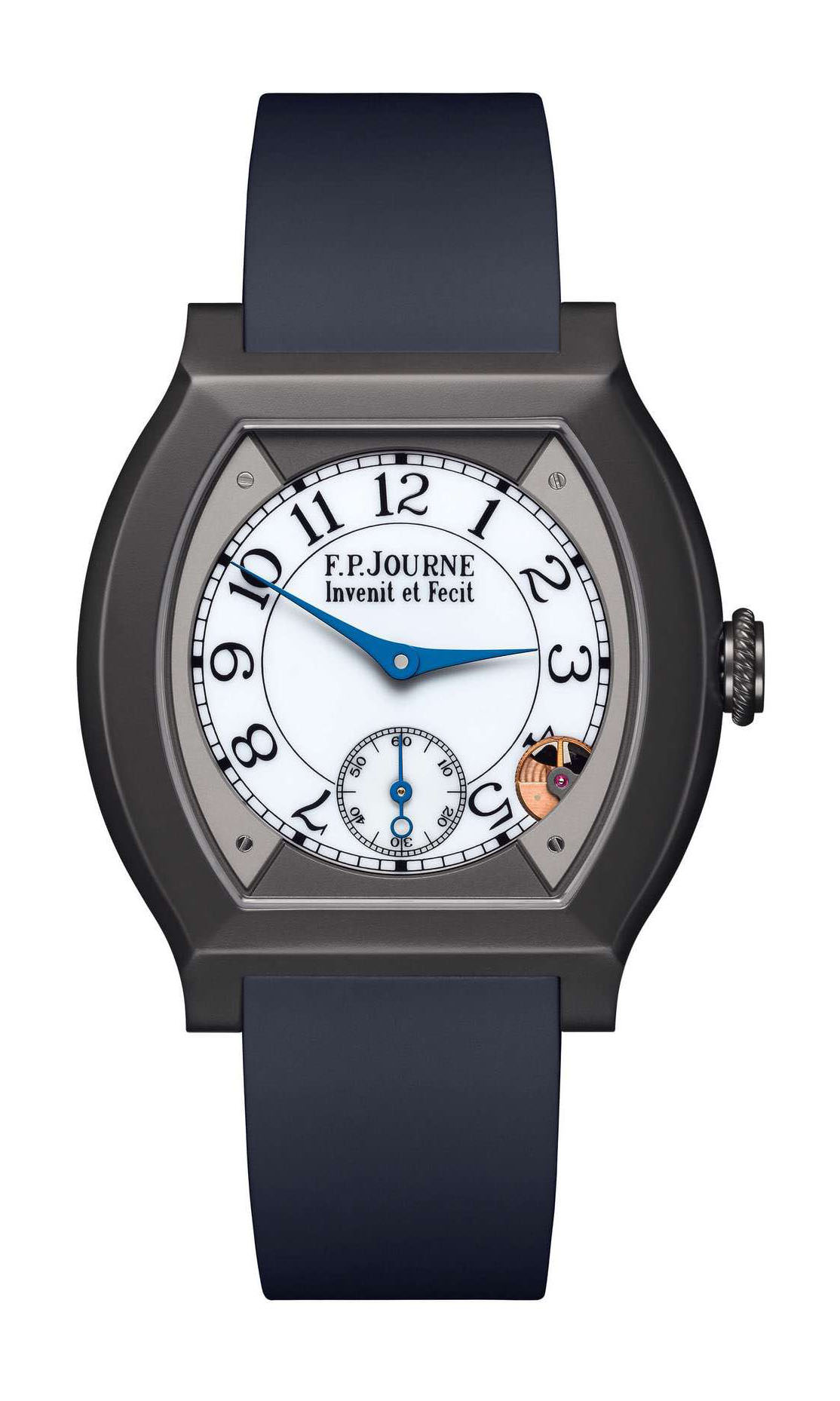 F.P.Journe élégante 40 Titalyt luxury timepiece - detailed view