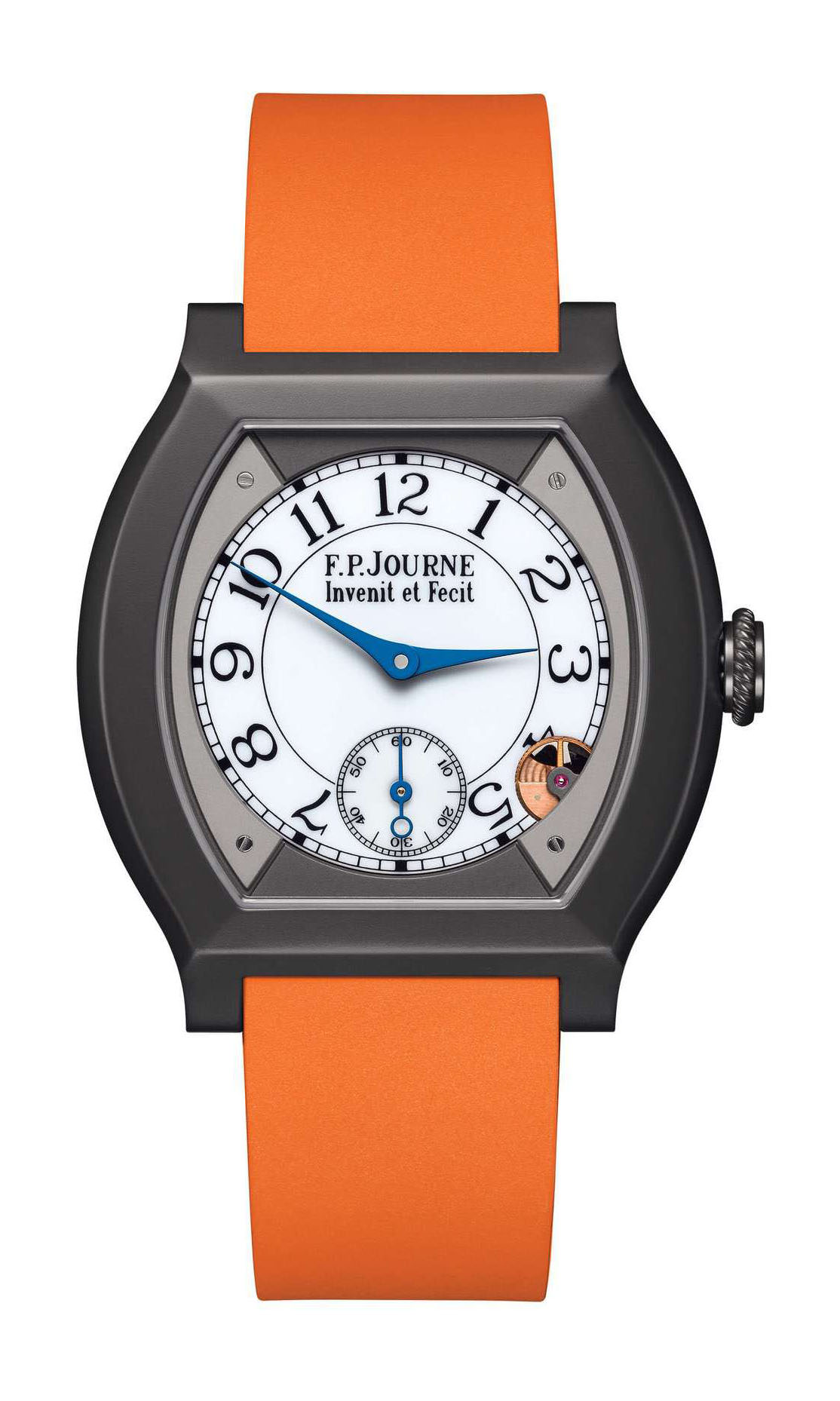 F.P.Journe élégante 40 Titalyt luxury timepiece - detailed view