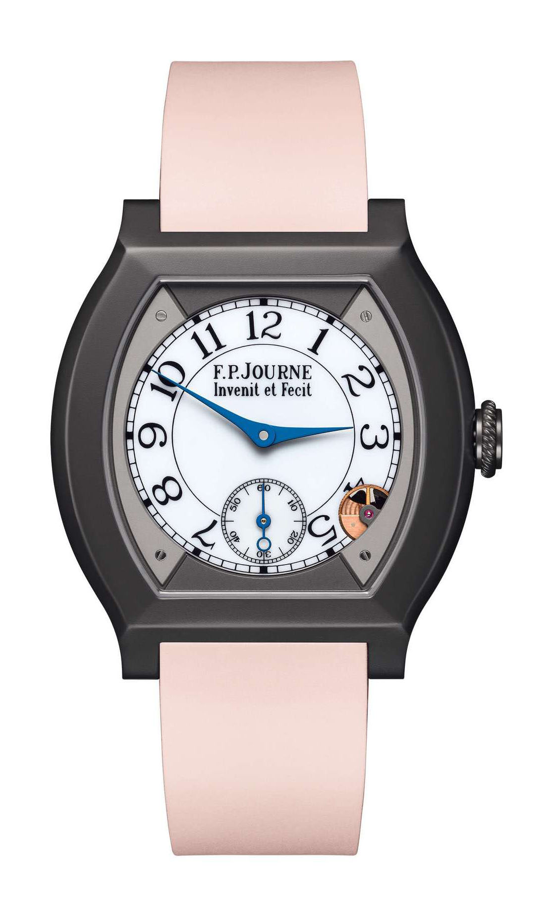 F.P.Journe élégante 40 Titalyt luxury timepiece - detailed view