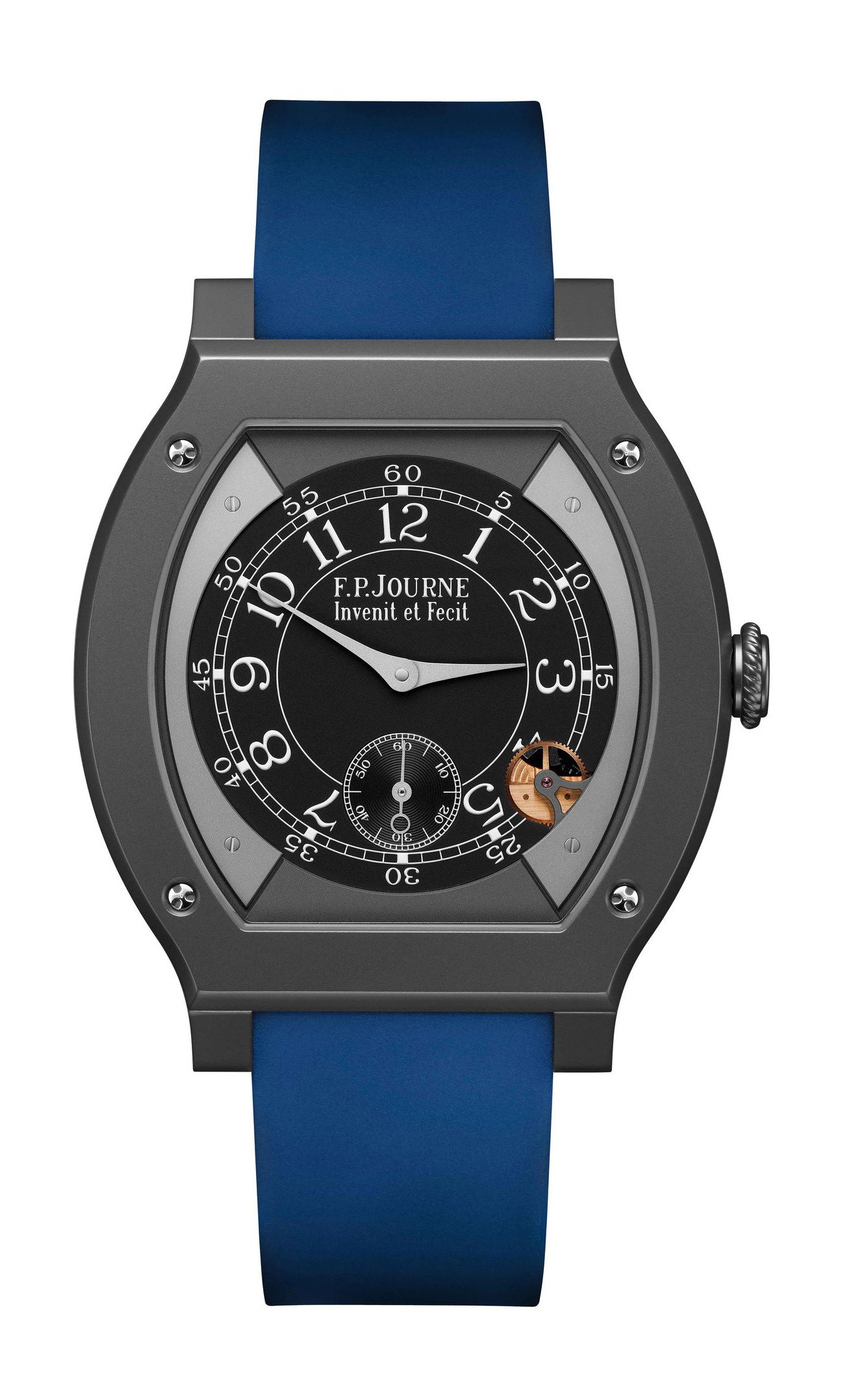 F.P.Journe élégante 48 Titalyt luxury timepiece - detailed view