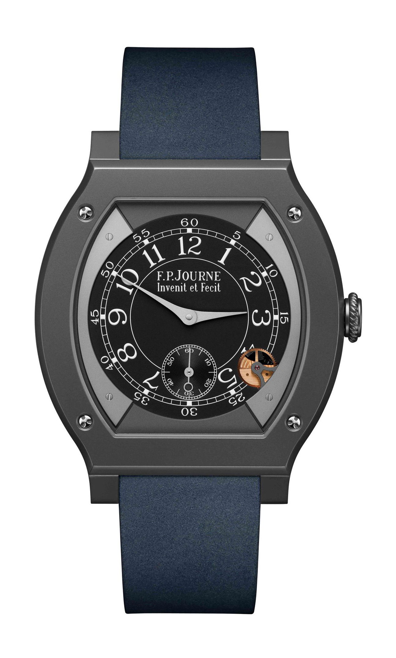 F.P.Journe élégante 48 Titalyt luxury timepiece - detailed view