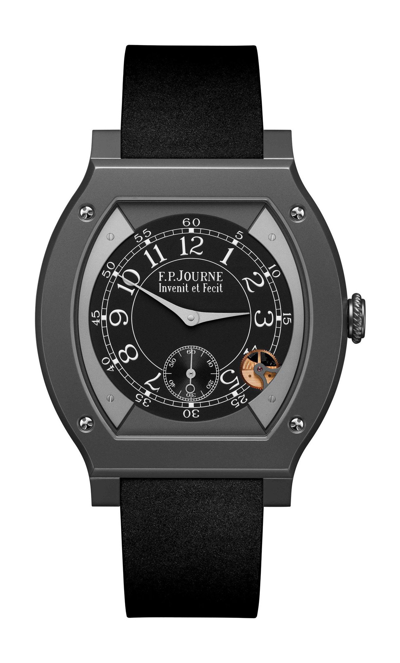 F.P.Journe élégante 48 Titalyt luxury timepiece - detailed view