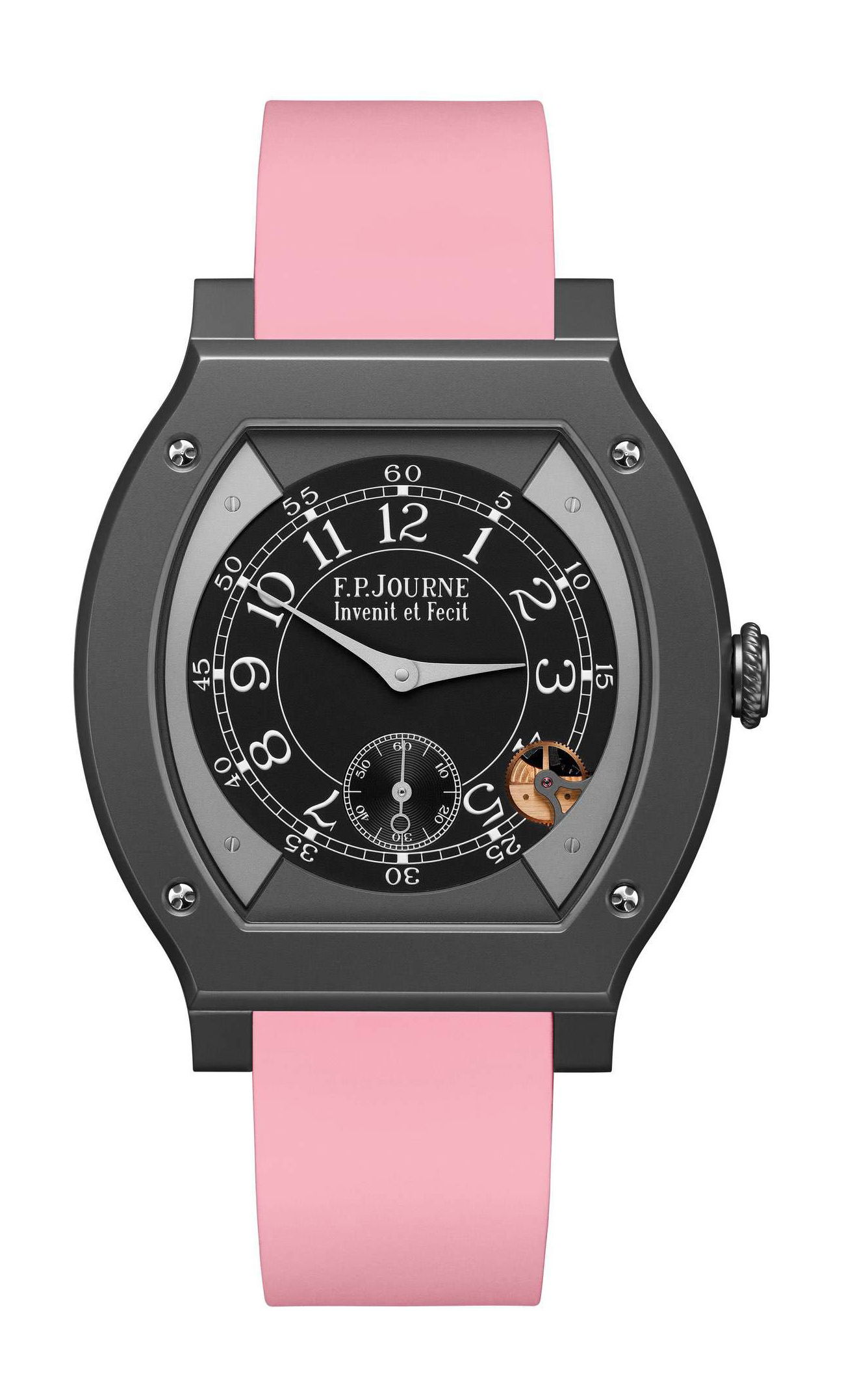 F.P.Journe élégante 48 Titalyt luxury timepiece - detailed view