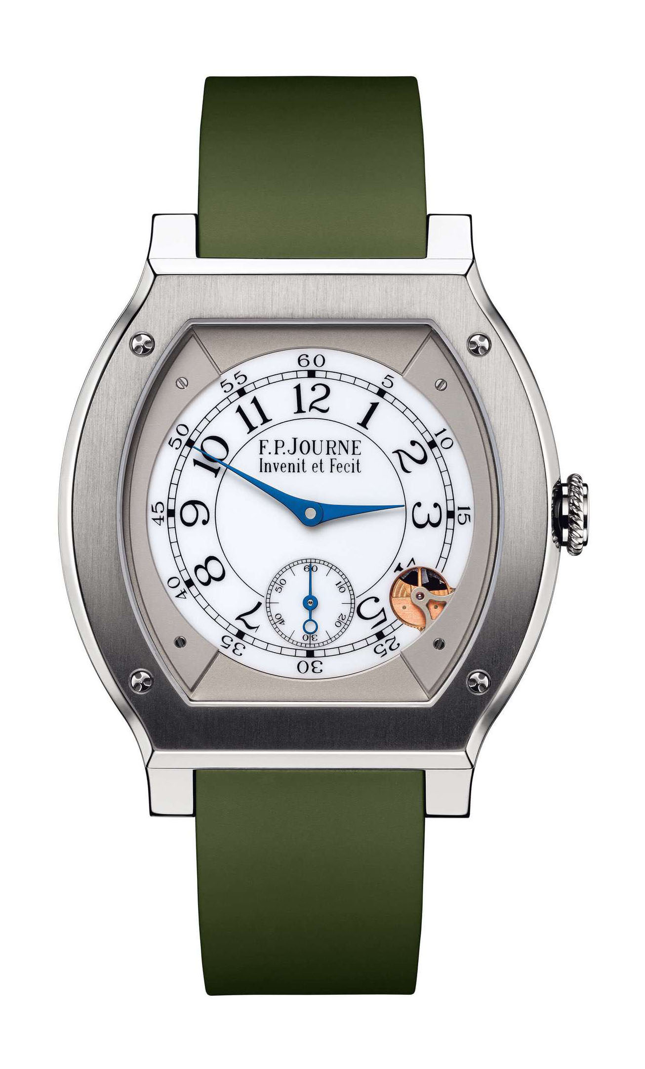 F.P.Journe élégante 48 Titanium luxury timepiece - detailed view
