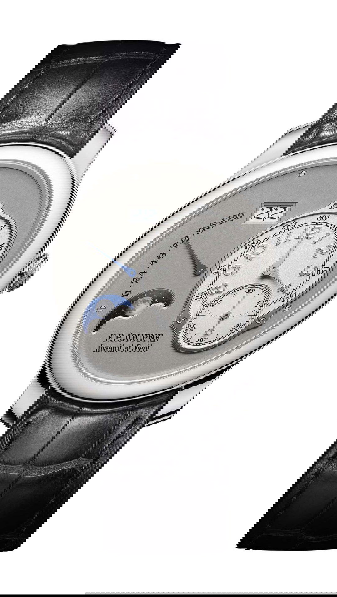 F.P.Journe Lune luxury timepiece - detailed view