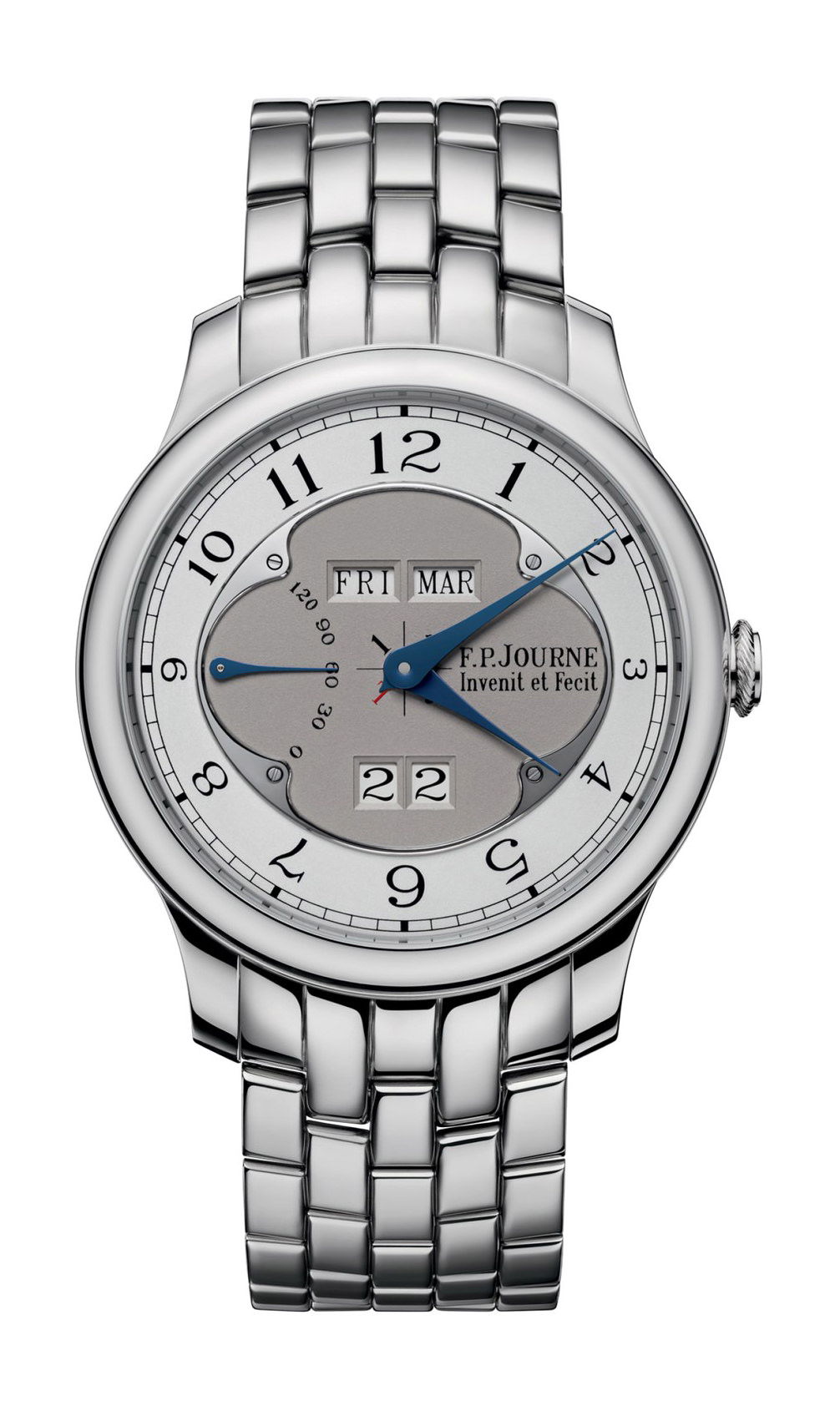 F.P.Journe Quantième Perpétuel Gold Dial luxury timepiece - detailed view