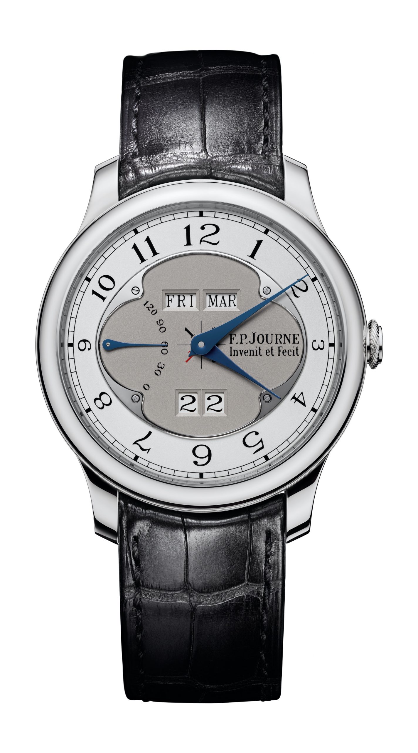 F.P.Journe Quantième Perpétuel Gold Dial luxury timepiece - detailed view