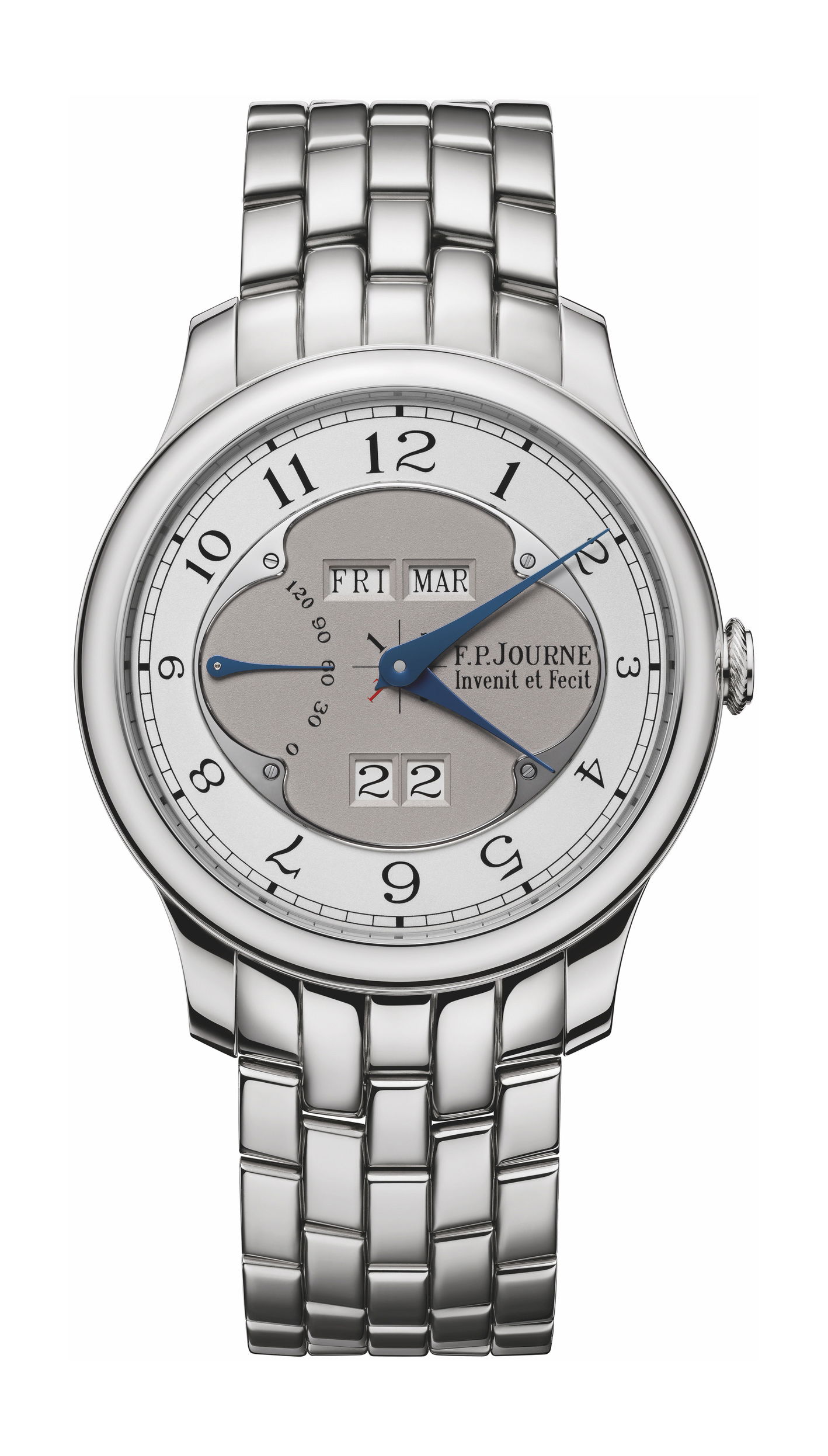 F.P.Journe Quantième Perpétuel Gold Dial luxury timepiece - detailed view