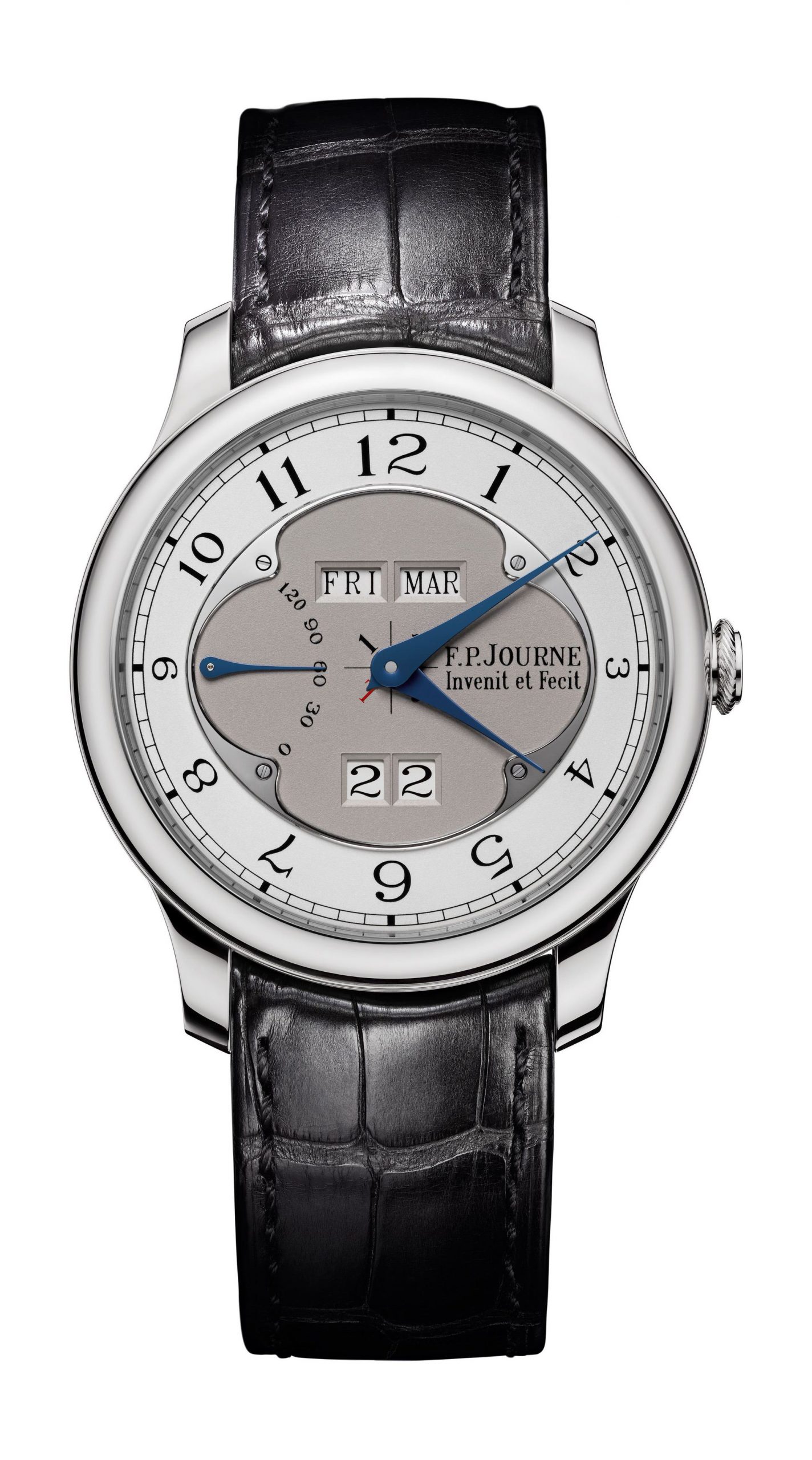 F.P.Journe Quantième Perpétuel Gold Dial luxury timepiece - detailed view
