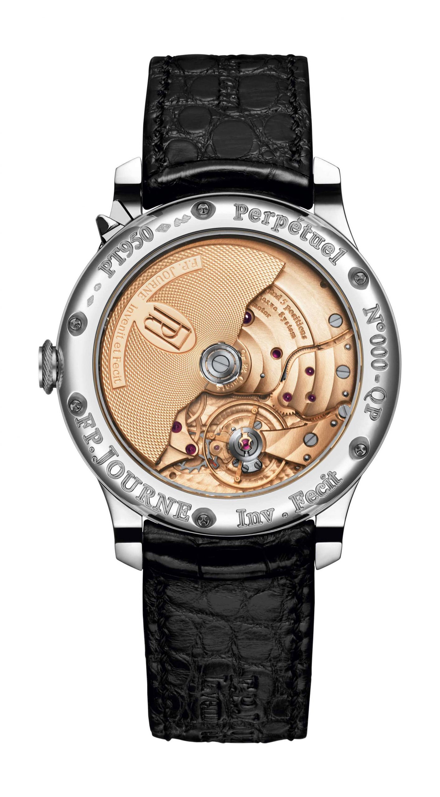 F.P.Journe Quantième Perpétuel White Silver Dial - View 2