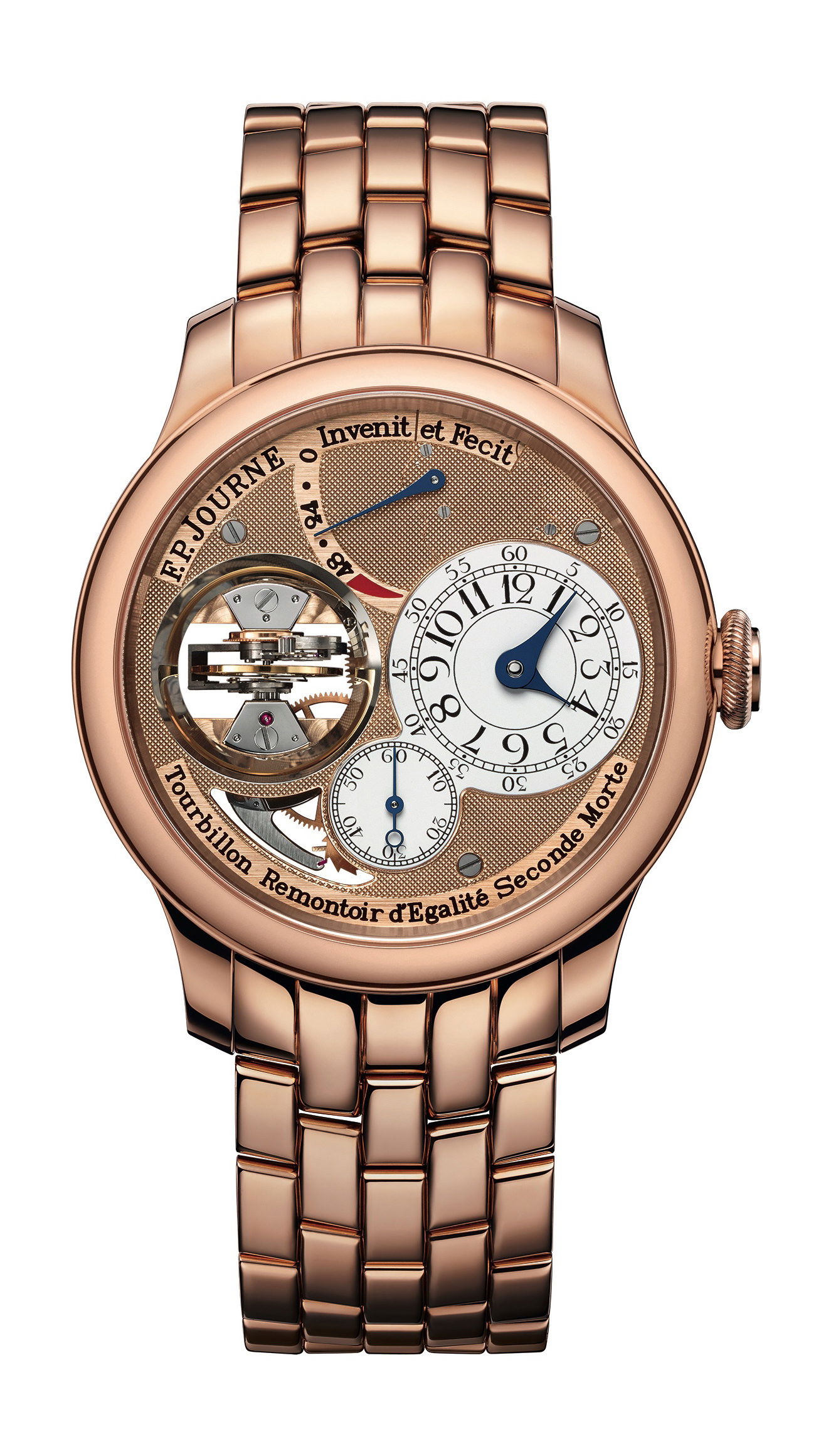 F.P.Journe Tourbillon Souverain luxury timepiece - detailed view