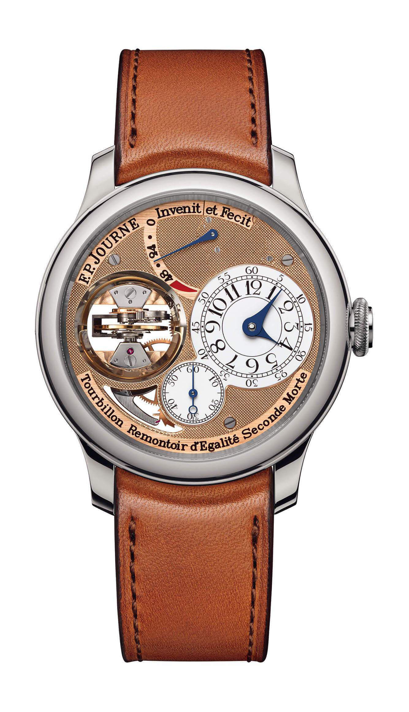 F.P.Journe Tourbillon Souverain luxury timepiece - detailed view