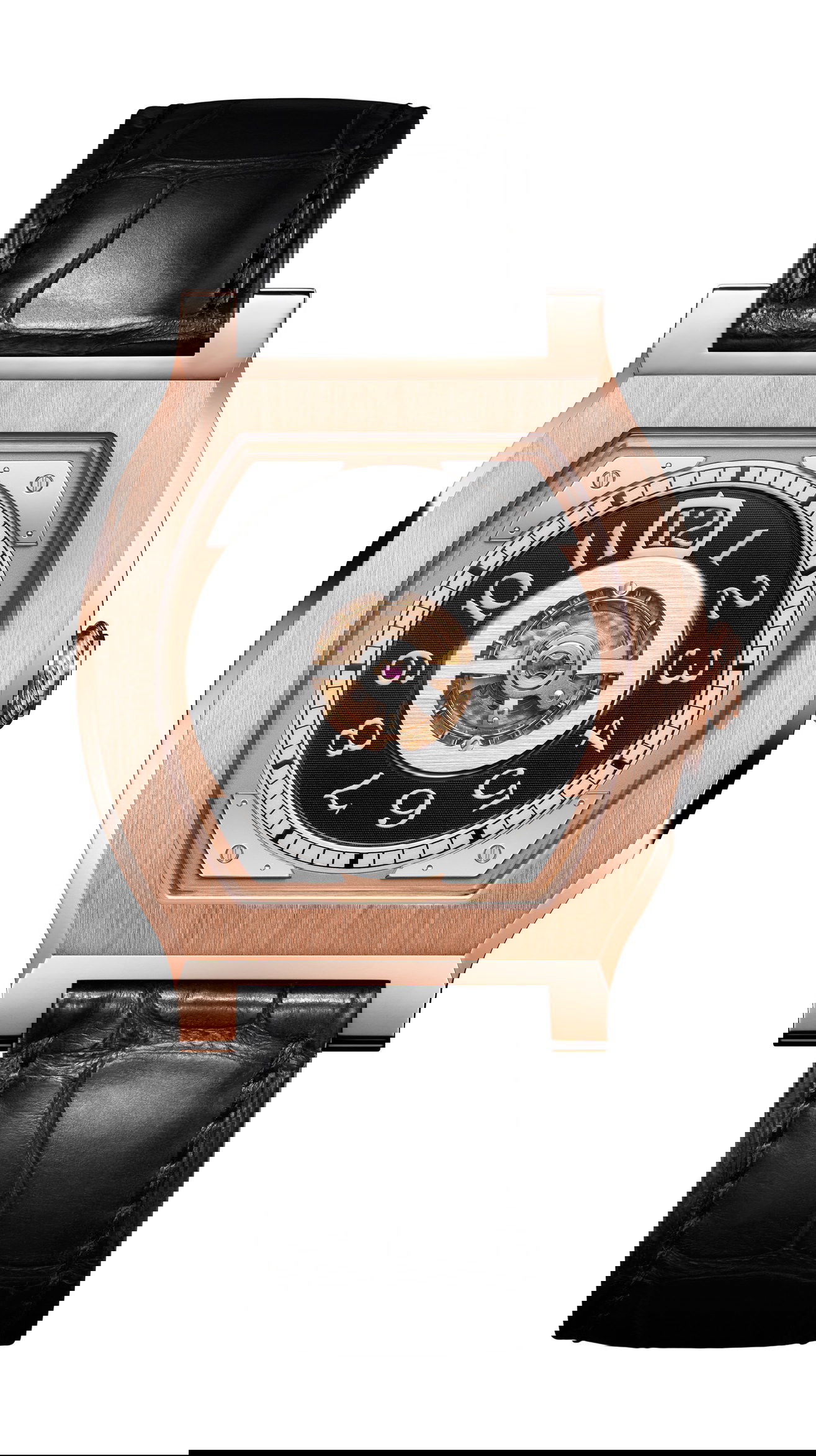 F.P.Journe Vagabondage I Gold luxury timepiece - detailed view