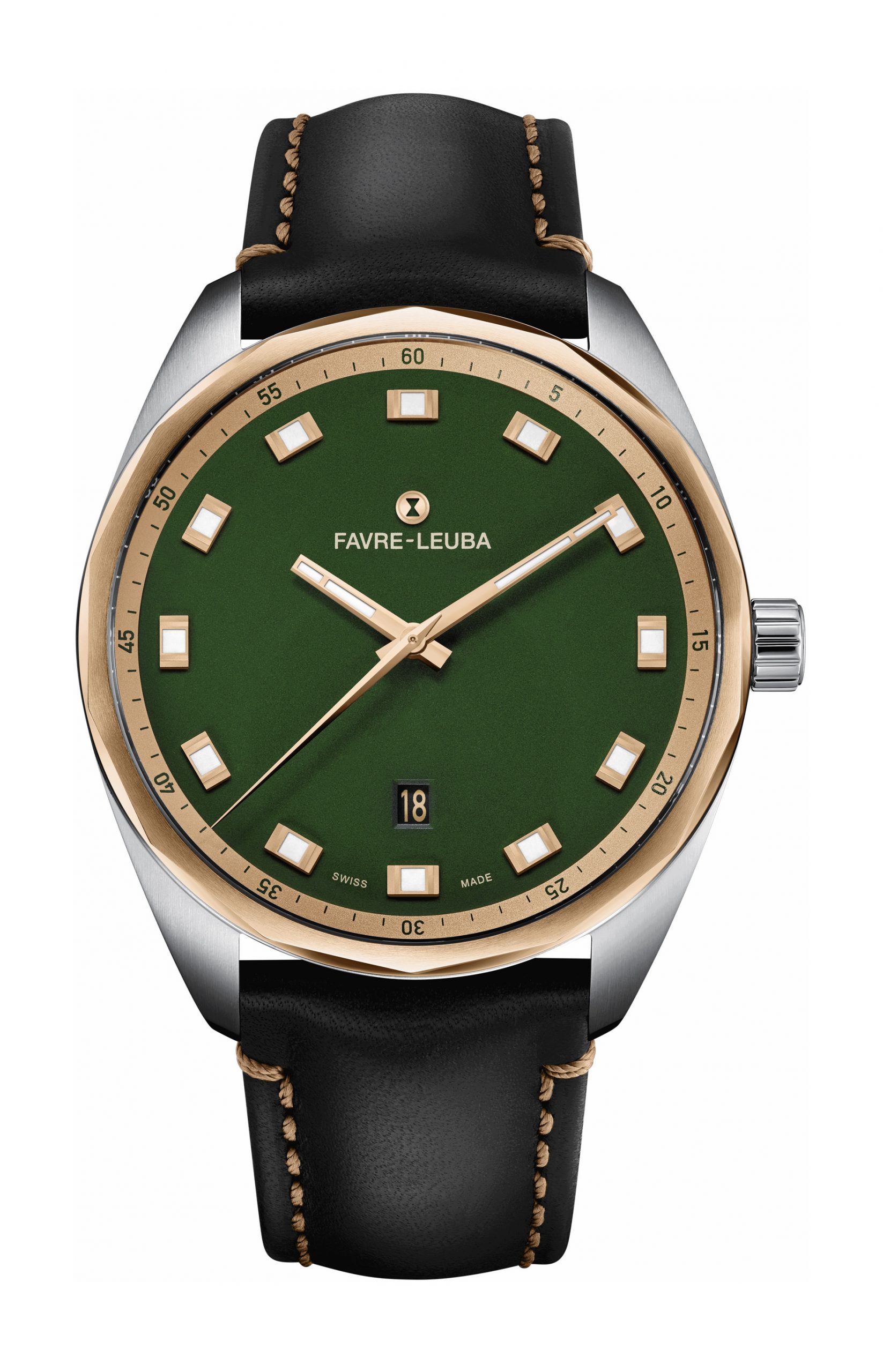 Favre Leuba Chief Sky Chief Date luxury timepiece - detailed view